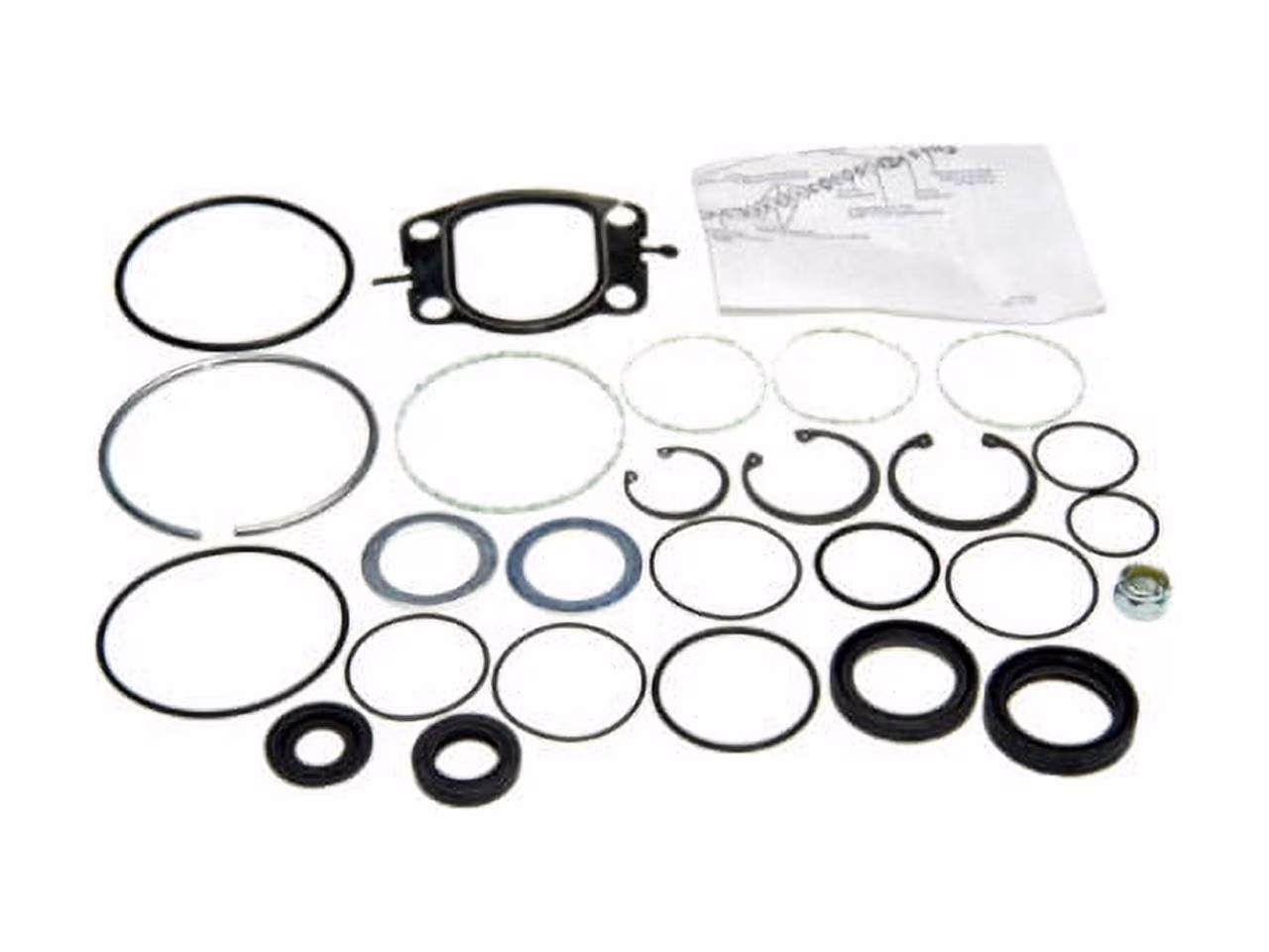 Steering Gear Seal Kit - Compatible with 1979 - 1993 Dodge D150 1980 1981 1982 1983 1984 1985 1986 1987 1988 1989 1990 1991 1992