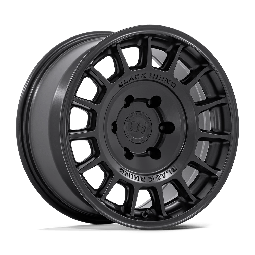 18x8 Black Rhino BR015 Voll Matte Black Wheel 5x4.5 (25mm)