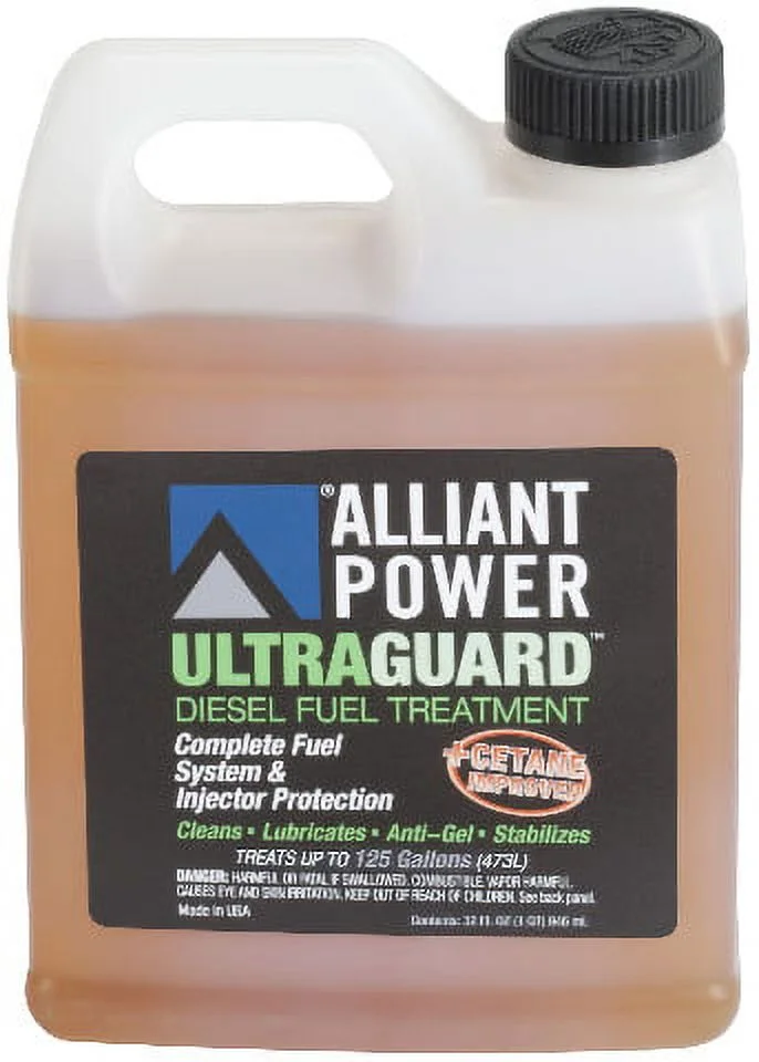 ULTRAGUARD Diesel Fuel Treatment | 2 Pack of 32 oz Jugs | Alliant Power # AP0502