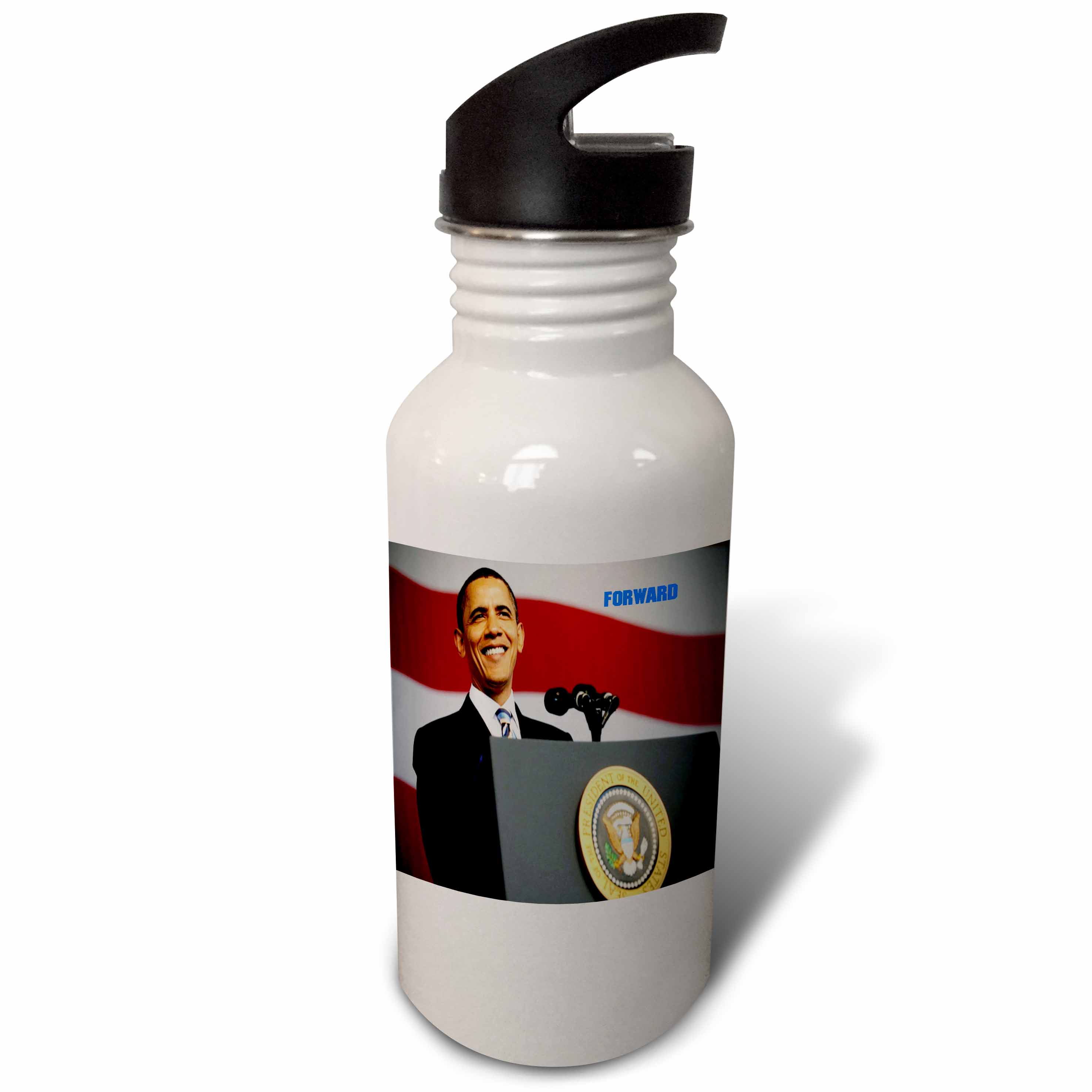 President Obama n Going Forward 21 oz Sports Water Bottle wb-60702-1