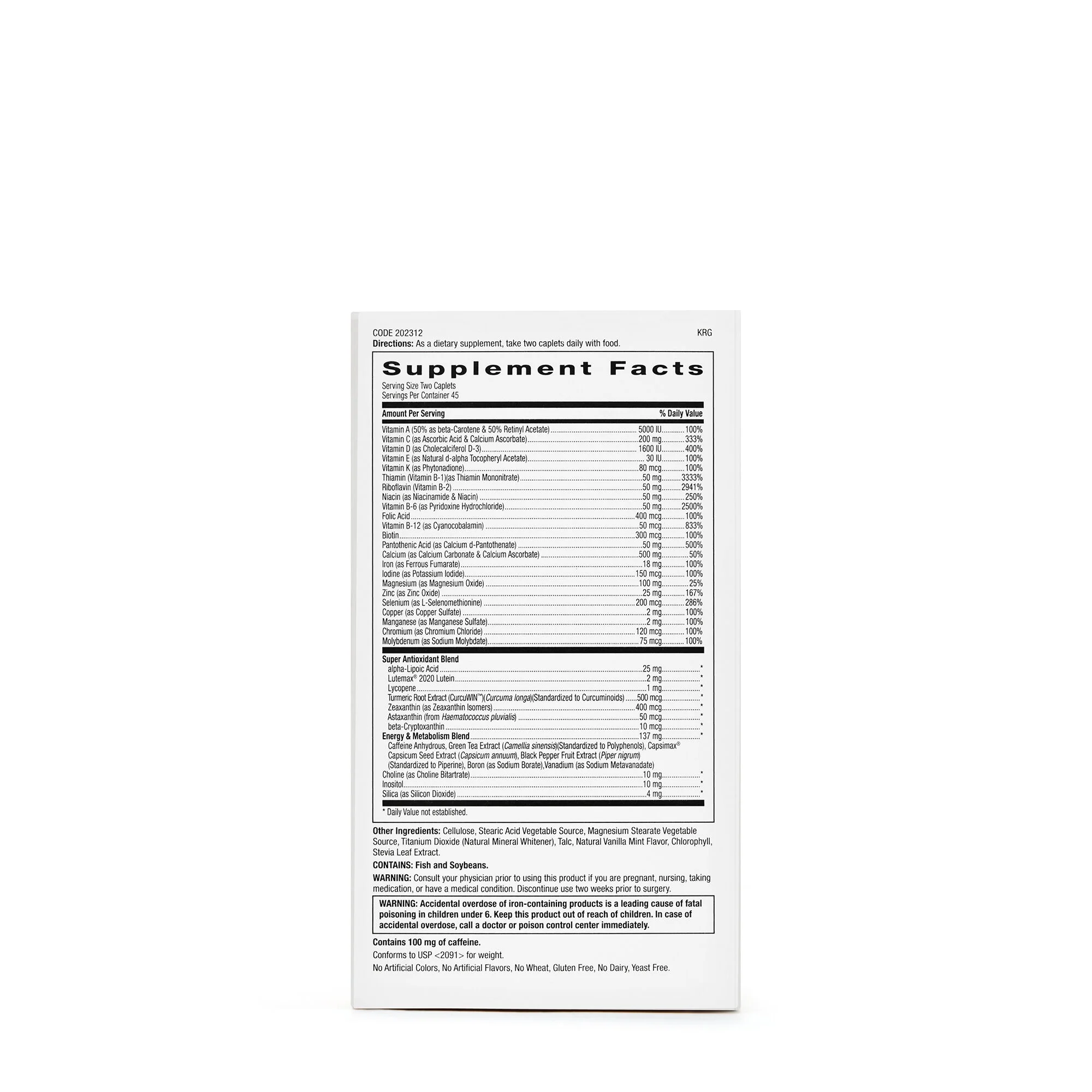 GNC Womens Ultra Mega Energy and Metabolism Multivitamin for Women, 90 Count,