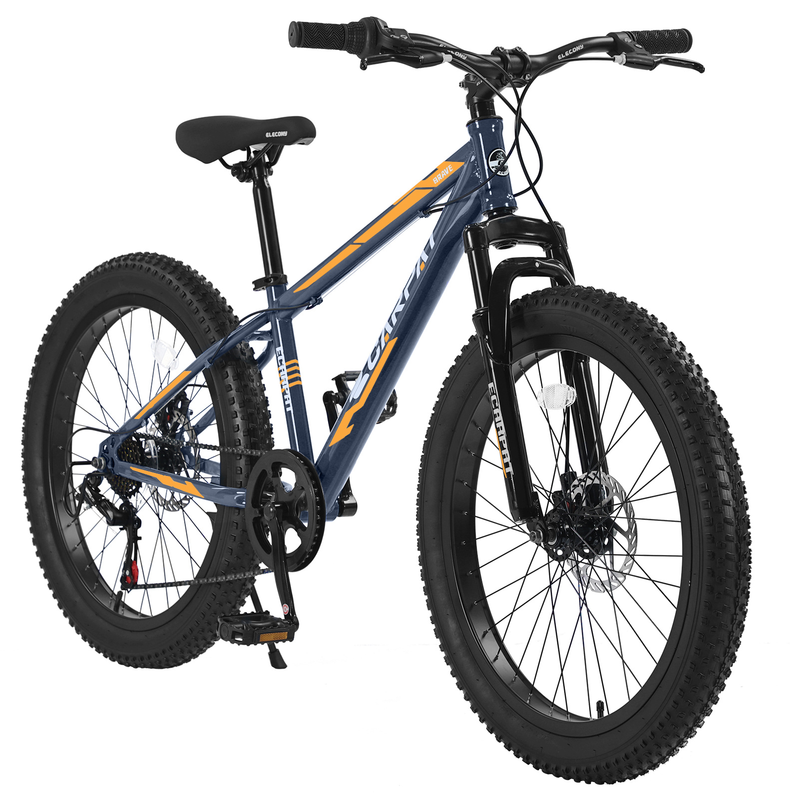 Elecony Fat Tire Bike - 45.0 - Conquer any terrain with ease - designed for adventure seekers!