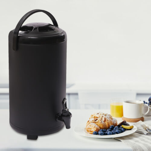 Stainless Steel Insulated Beverage Dispenser Insulated Thermal Hot and Cold Milk