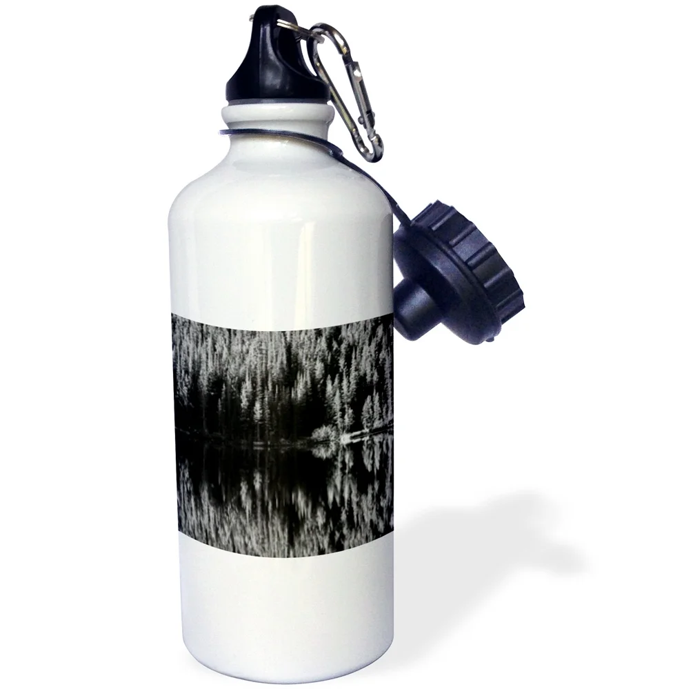 Lodgepole Pines, Bear Lake, Rockies, Colorado, USA - US06 AJE0026 - Adam Jones 21 oz Sports Water Bottle wb-143043-1