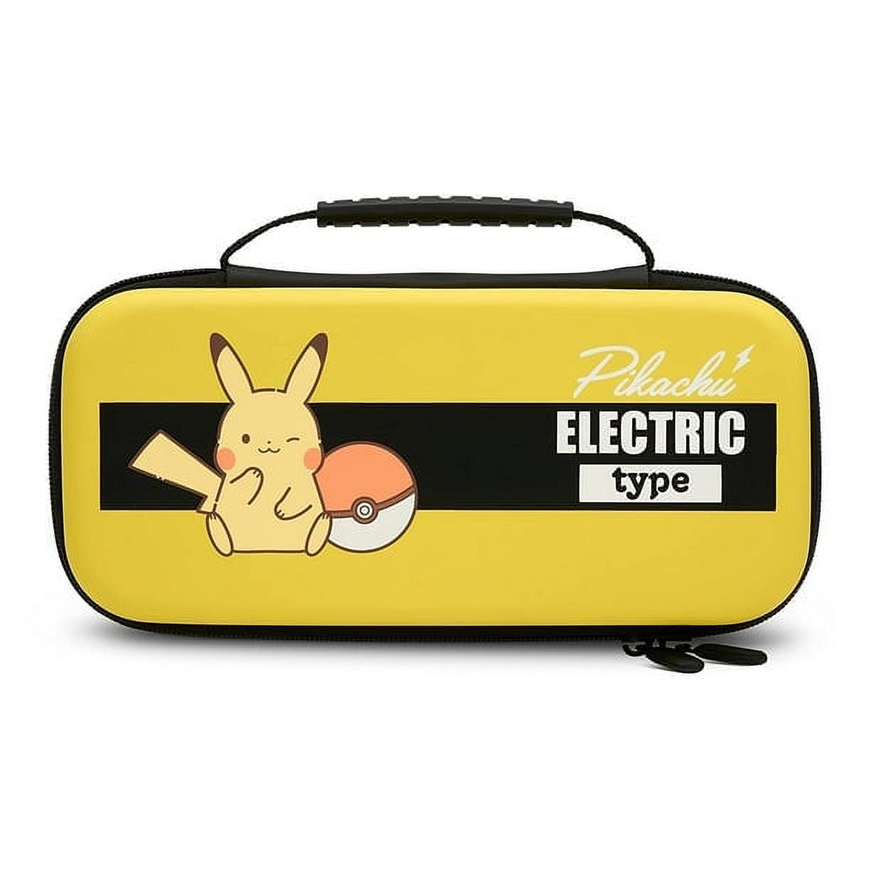 PowerA - Protection Case for Nintendo Switch - OLED Model, Nintendo Switch or Nintendo Switch Lite - Pikachu Electric Type With Cleaning Electric kit Bolt Axtion Bundle Like New