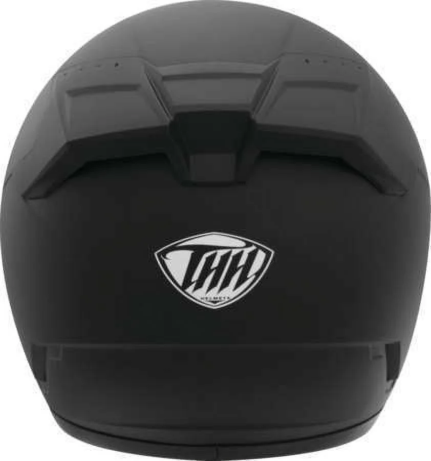 THH TS-80 Full Face Motorcycle Helmet Matte Black XS
