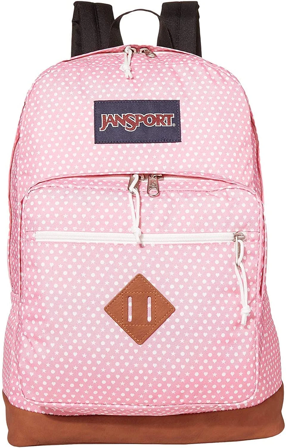 JanSport City View Backpack - Prism Pink Icons