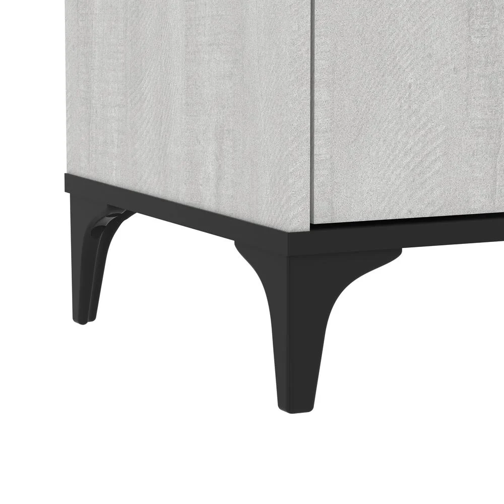 Galano Zaffy 5-Drawer Dusty Grey Oak Chest SH-DIPU41070USA