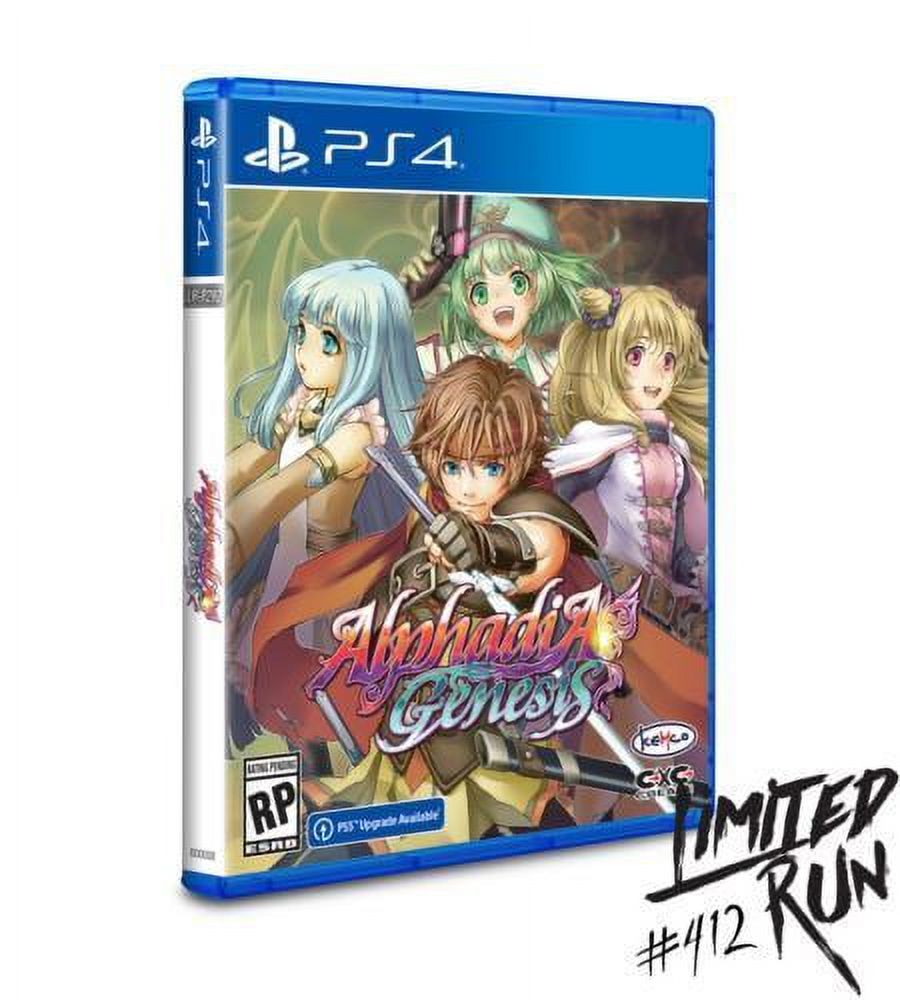Alphadia Genesis - Limited Run #412 - Sony PlayStation 4 [PS4 1500 Copies] NEW