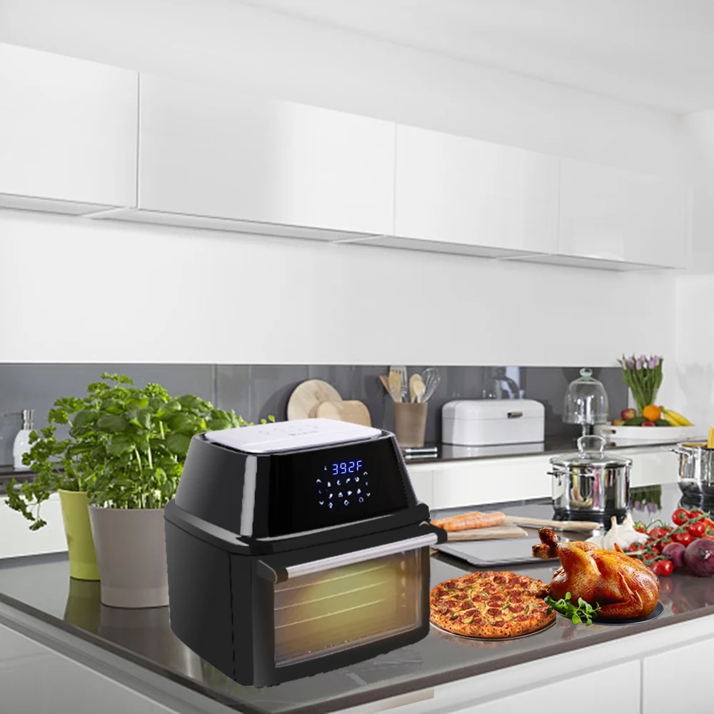 ZOKOP 16.9Qt/16L Air Fryer 1800W Black