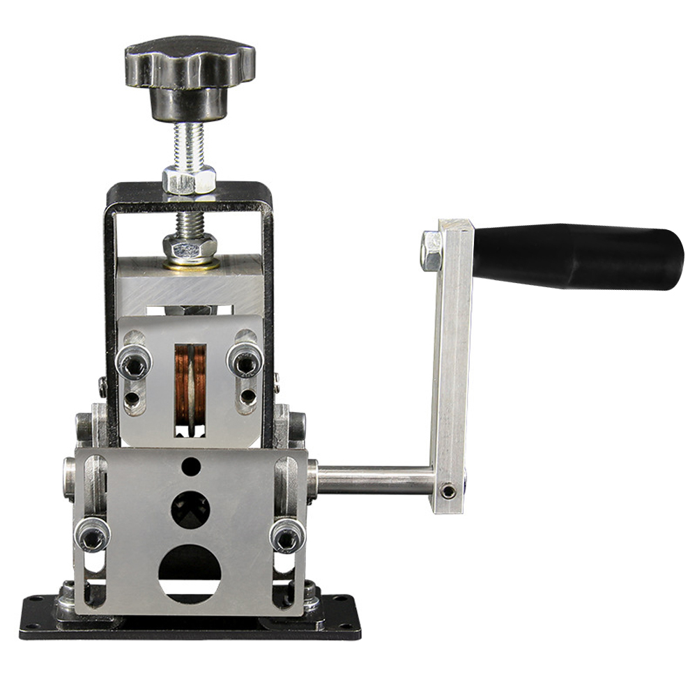 GoolRC Wire stripper,Hand Crank Support Portable Wire Iron Support Use With Manual Wire Tool 1-20mm Cable With Crank Support Use Frame Speed Steel Wire Iron Frame Iron Frame Speed Drill With Hand