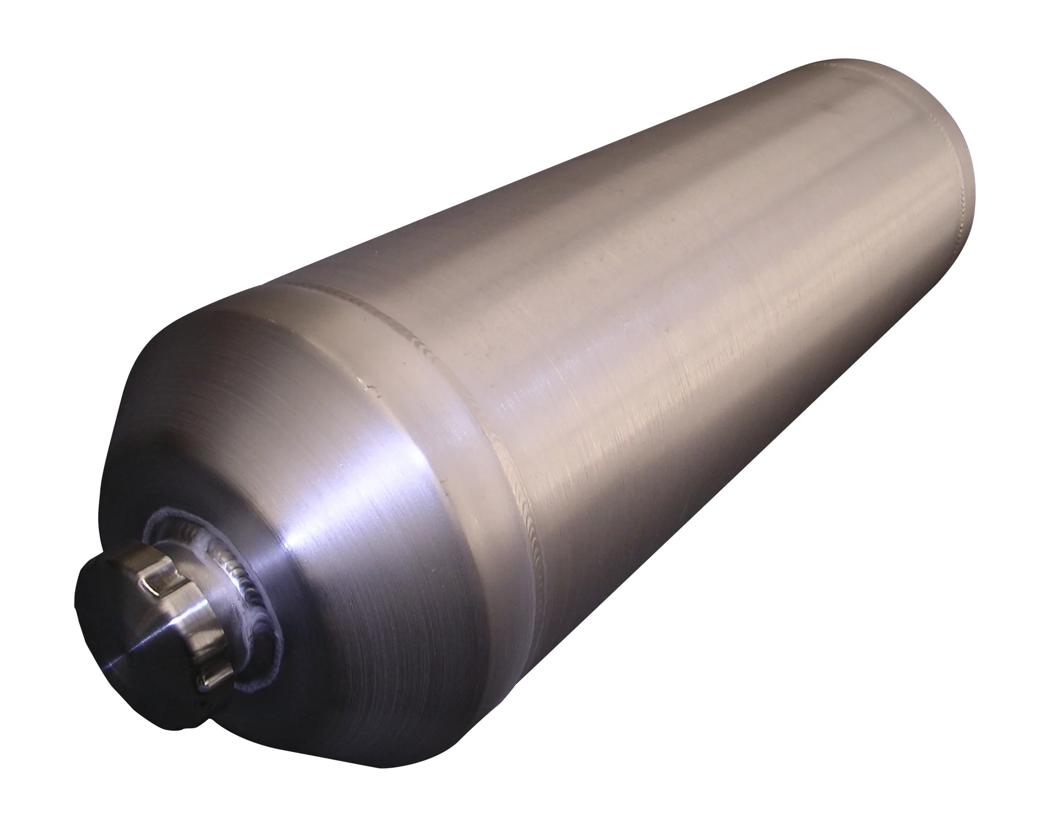 10x24 Vertical Spun Aluminum Gas Tank - 8 Gallon