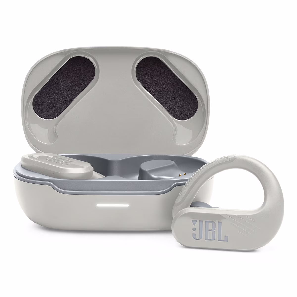 JBL Endurance Peak 3 Dust and Water Proof True Wireless Active Earbuds (White)