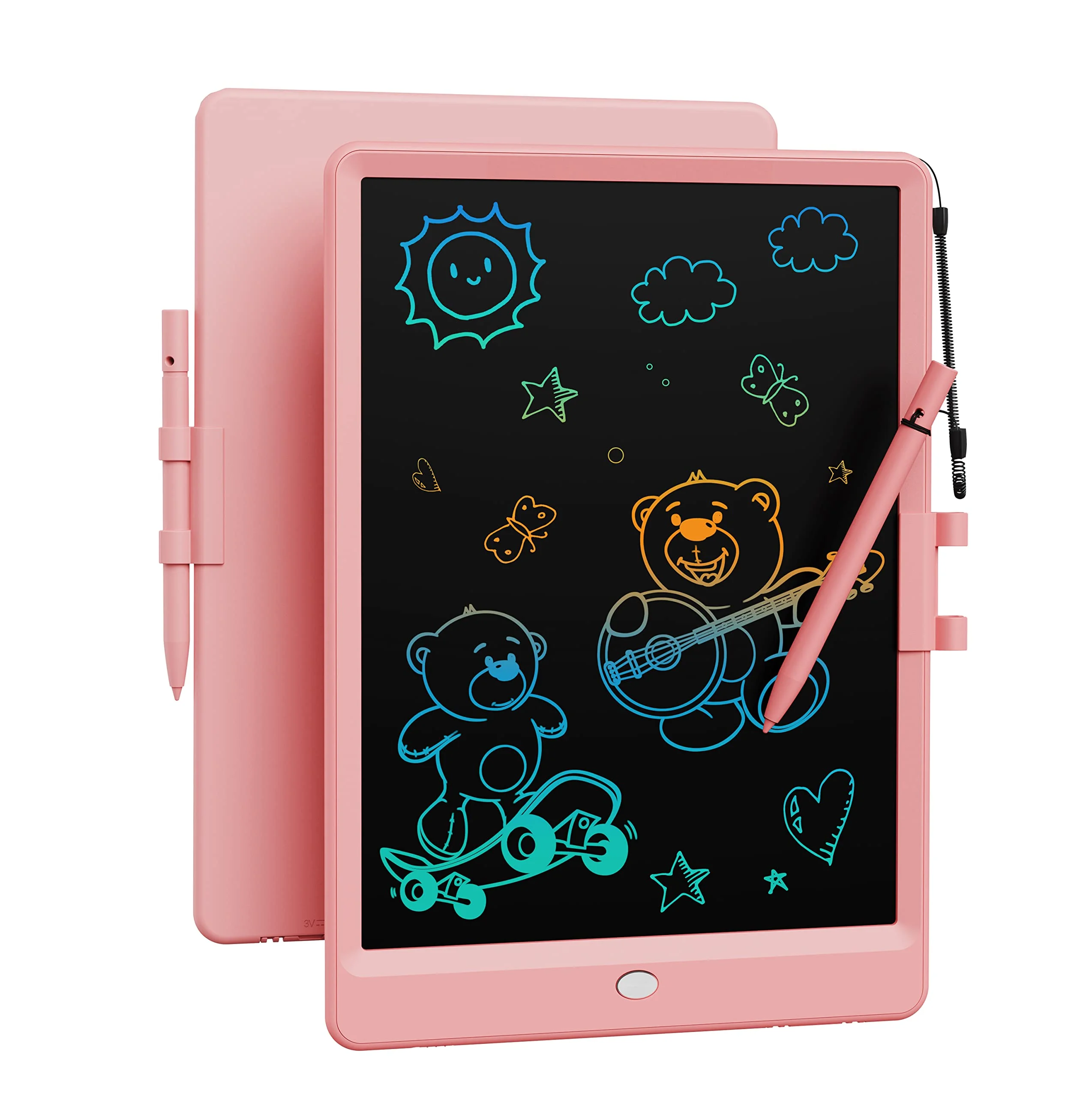 FOAUUH Toys for 3-6 Years Old Girls Boys, LCD Writing Tablet 10 Inch Doodle Board, Electronic Drawing Tablet Drawing Pads, Educational Birthday Gift for 3 4 5 6 7 8 Years Old Kids Toddler (Pink)
