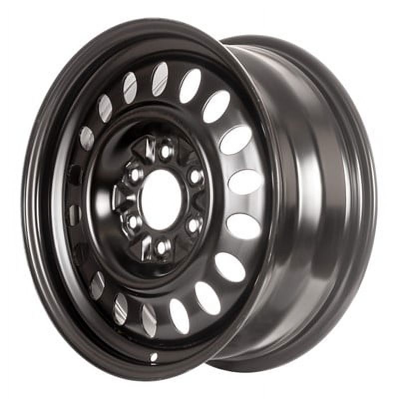 KAI 17 X 7 New Steel Wheel Replica, Black, Fits 2002-2004 Oldsmobile Bravada