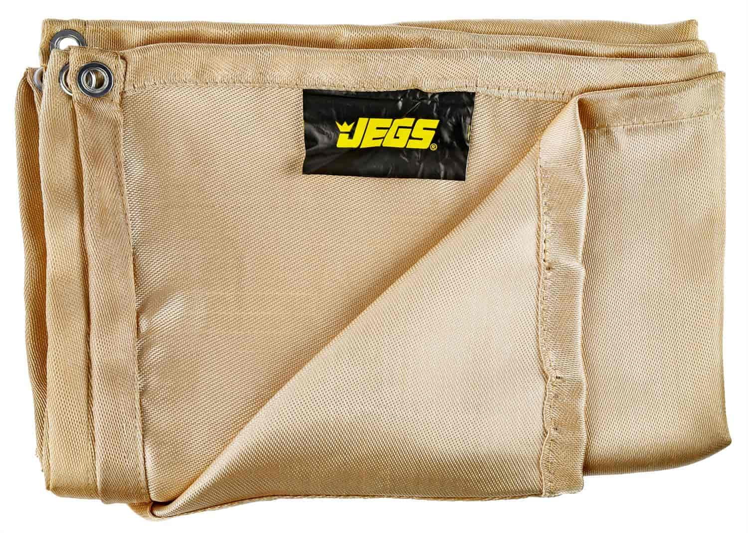 JEGS 81643 Welding Blanket 6 ft. x 8 ft. Flame Retardant Fiberglass Construction