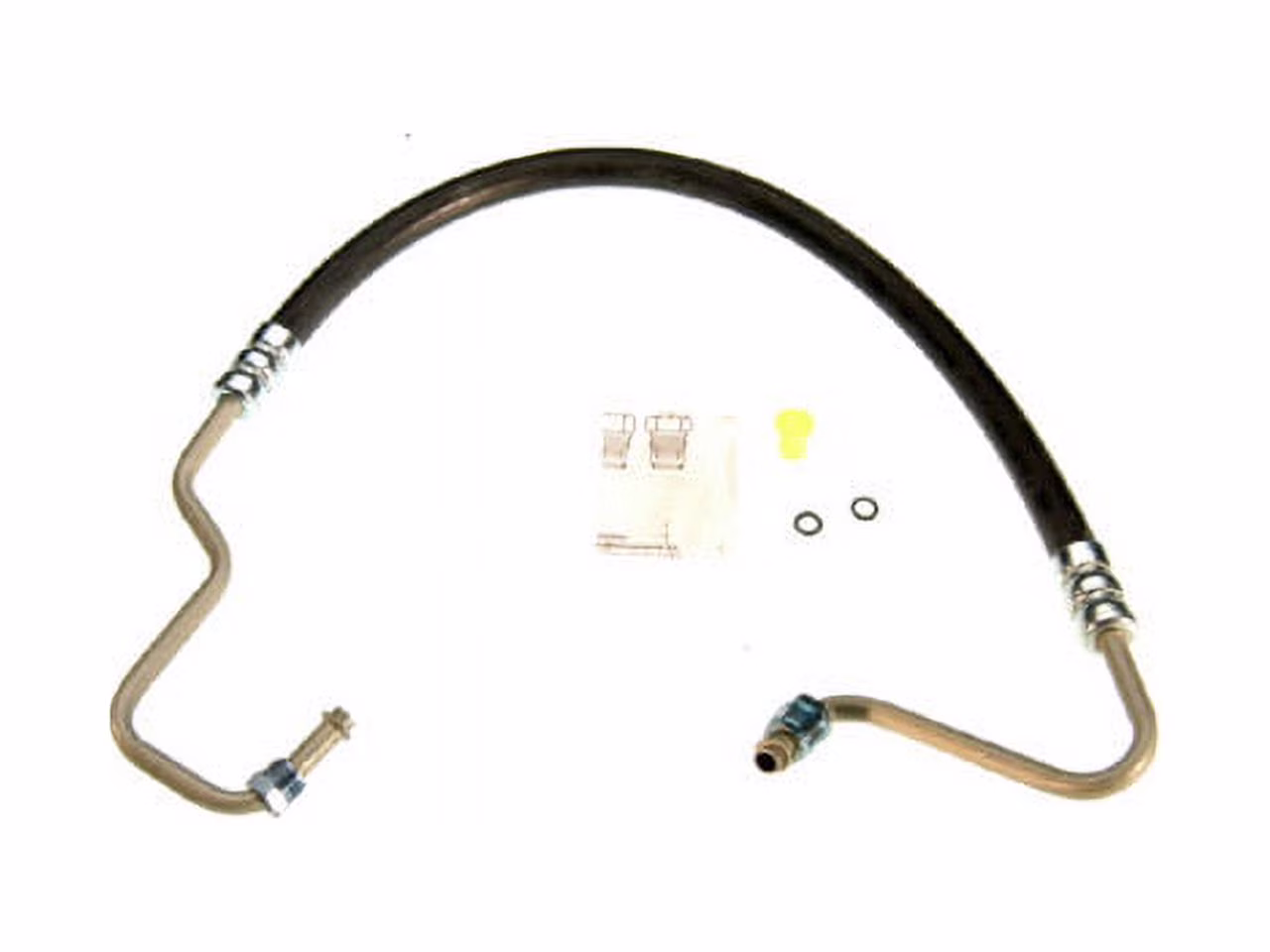 Pump To Gear Power Steering Pressure Line Hose Assembly - Compatible with 1992 - 1993 Dodge D150