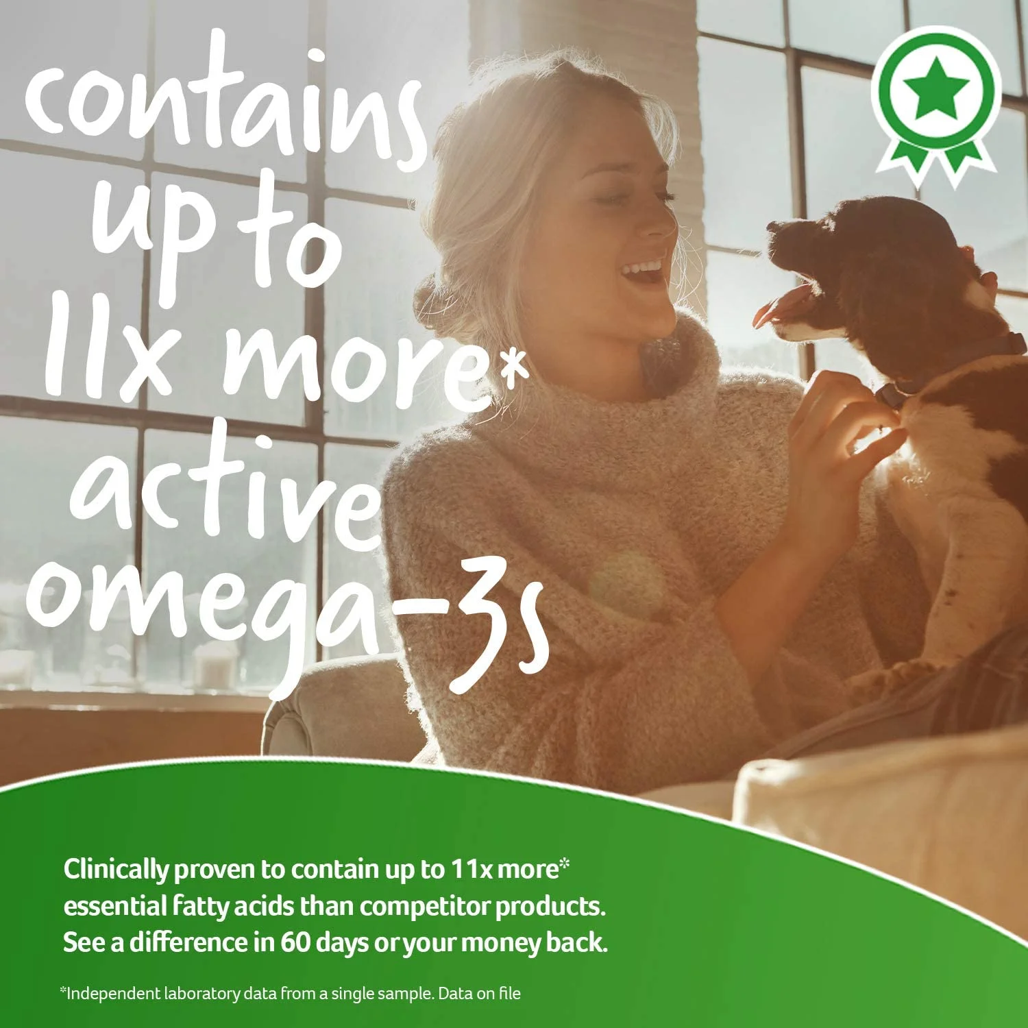 Lintbells YuMOVE Joint Supplement Dog Chews - Contains Glucosamine, Green Lipped Mussel - Natural Relief from Hip Ache, Stiff Joints - 1 Month’s Supply