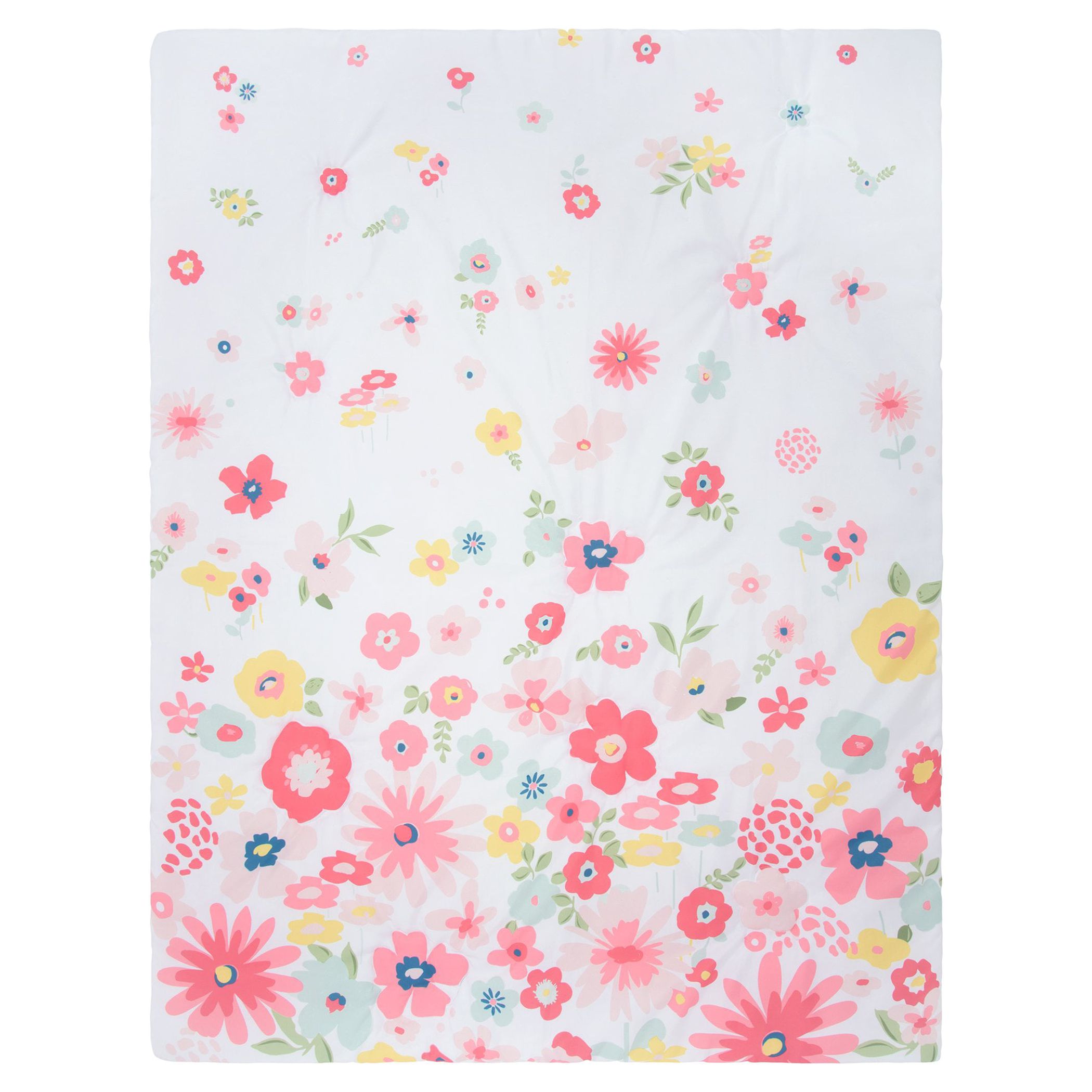 Sammy & Lou Floral Sprinkles 4 Piece Crib Bedding Set, Infant, Pink, Ladybug