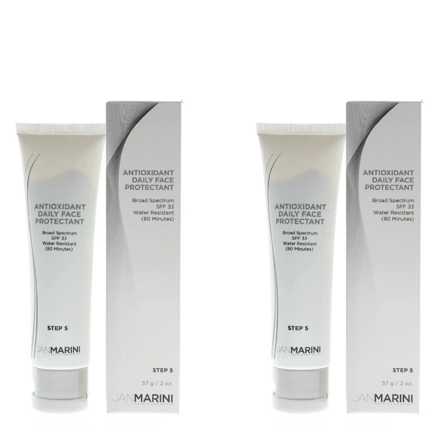 Jan Marini Skin Research Antioxidant Daily Face Protectant SPF 33 2oz/60ml (2 Pack)