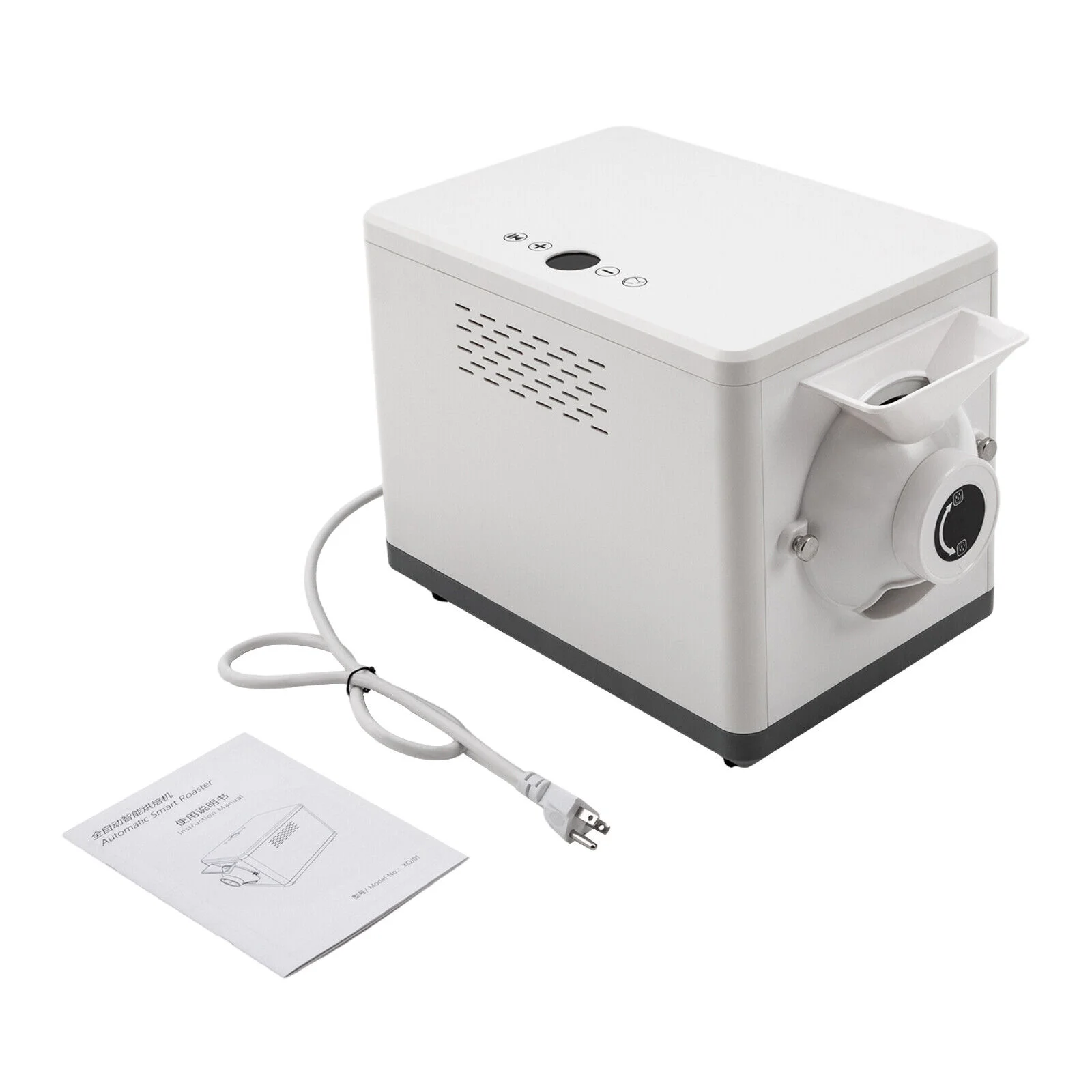 Electric Coffee Bean Roaster Machine 1000g Grain Dry Commercial Roaster 1000W