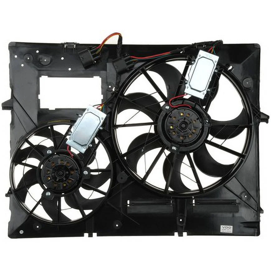 VDO FA70833 Dual Radiator & Condenser Fan Assembly Fits select: 2004-2006 VOLKSWAGEN TOUAREG, 2009-2010 AUDI Q7