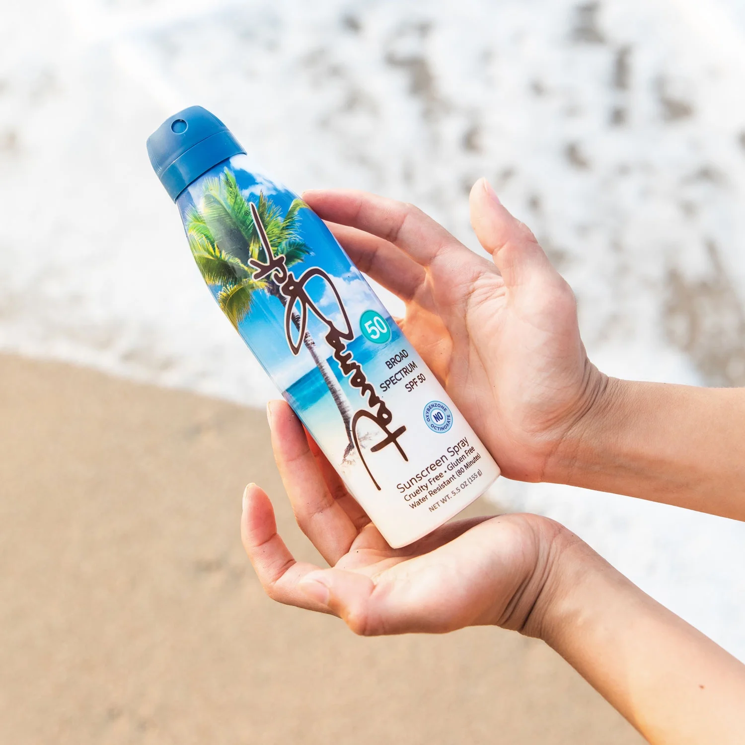 Panama Jack Continuous Spray Sunscreen - SPF 50, Broad Spectrum UVA/UVB Protection, PABA, Paraben, Gluten & Cruelty Free, Water Resistant (80 Minutes), 5.5 OZ (Pack of 12)