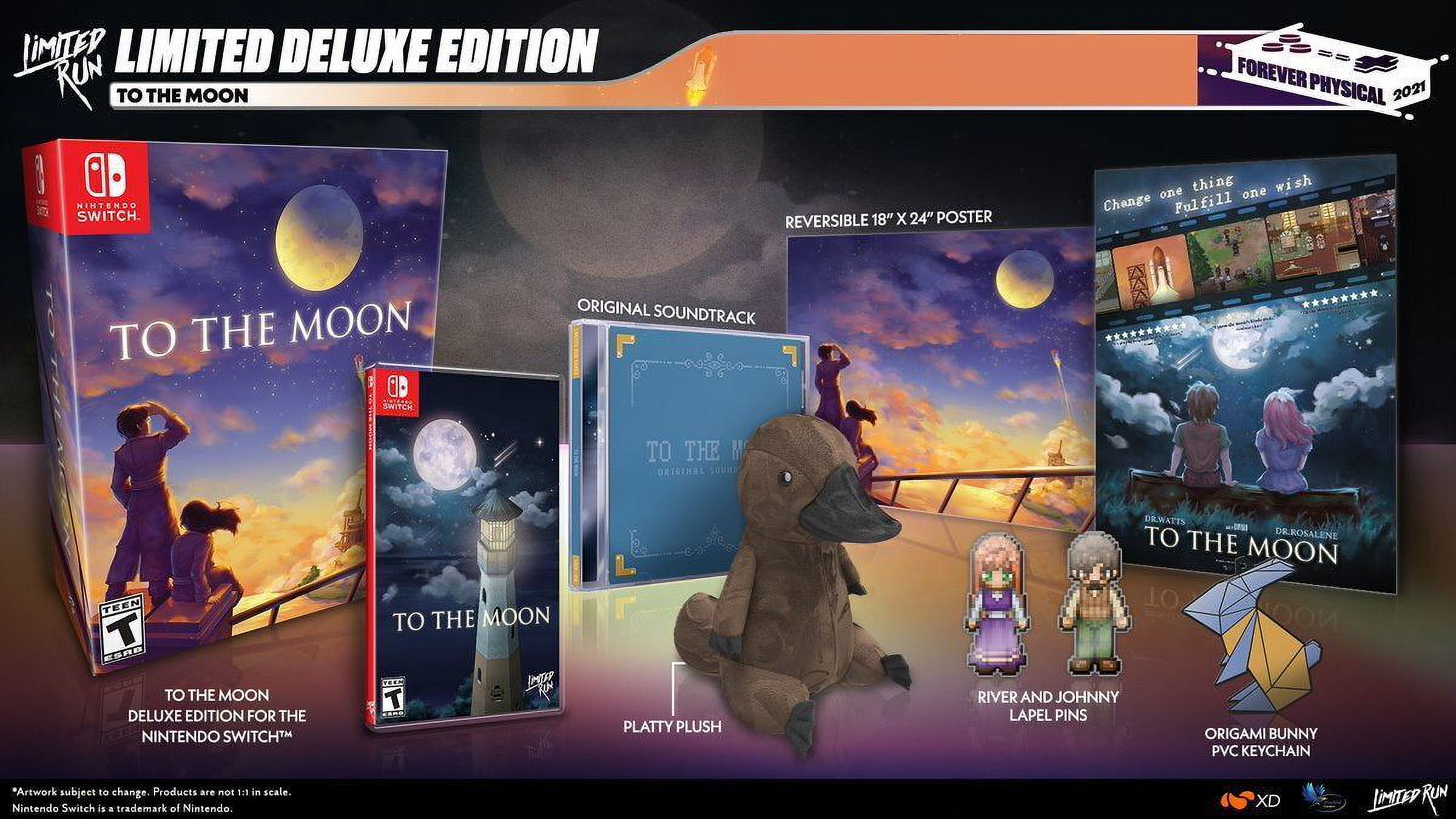 To The Moon - Deluxe Edition - Limited Run #097 [Nintendo Switch] NEW