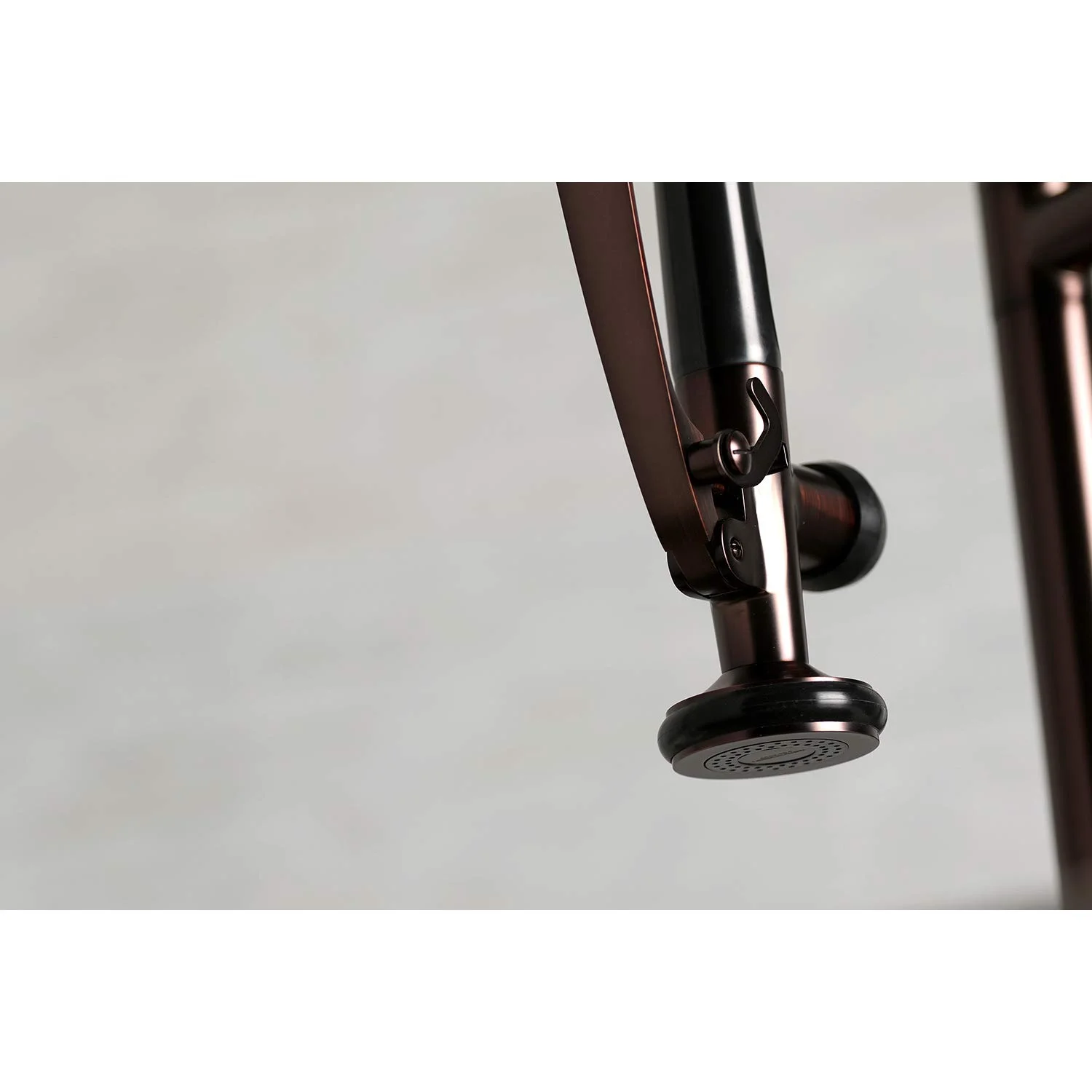 Gourmetier LS8505CTL Continental Single-Handle Pre-Rinse Kitchen Faucet, Oil Rubbed Bronze - 8 x 9.81 x 28.25 in.