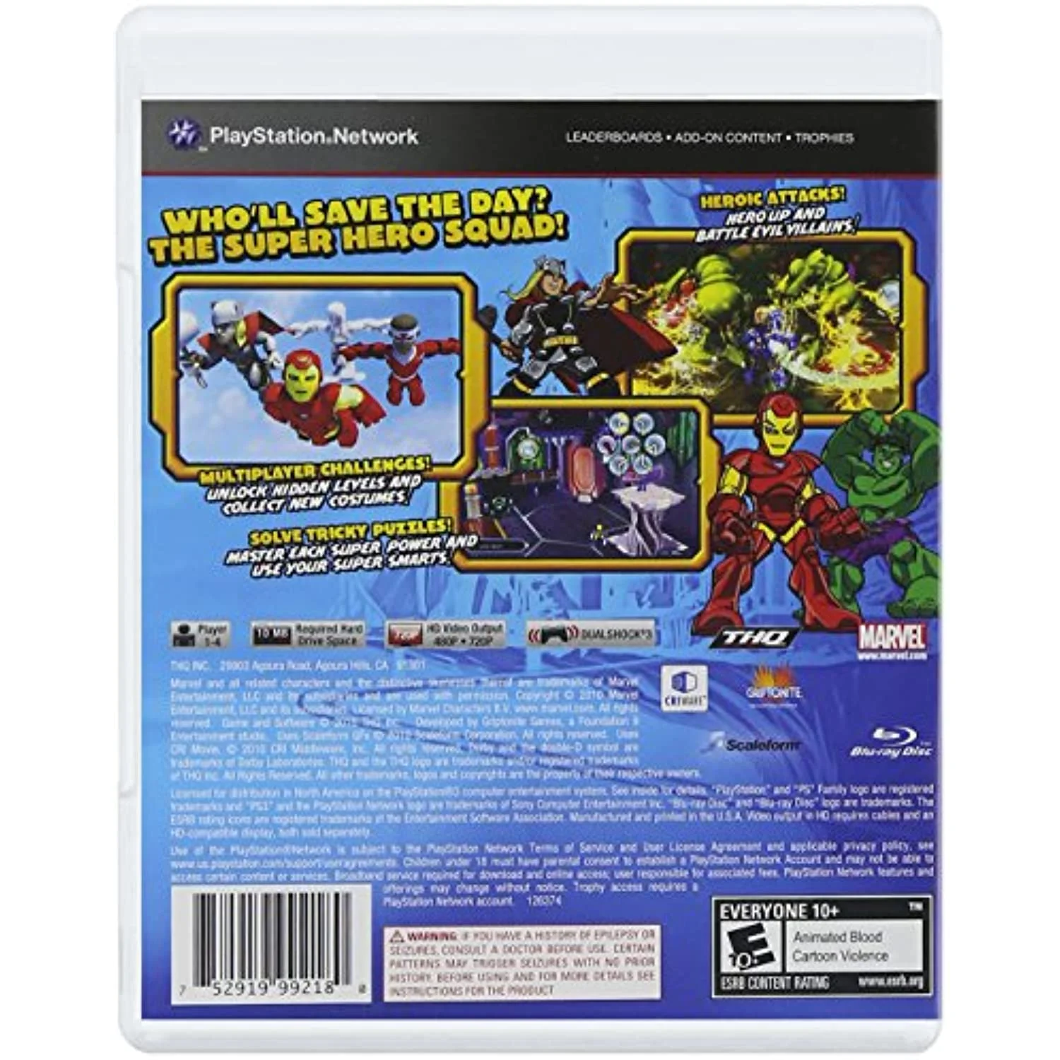 Marvel Super Hero Squad: The Infinity Gauntlet - Playstation 3