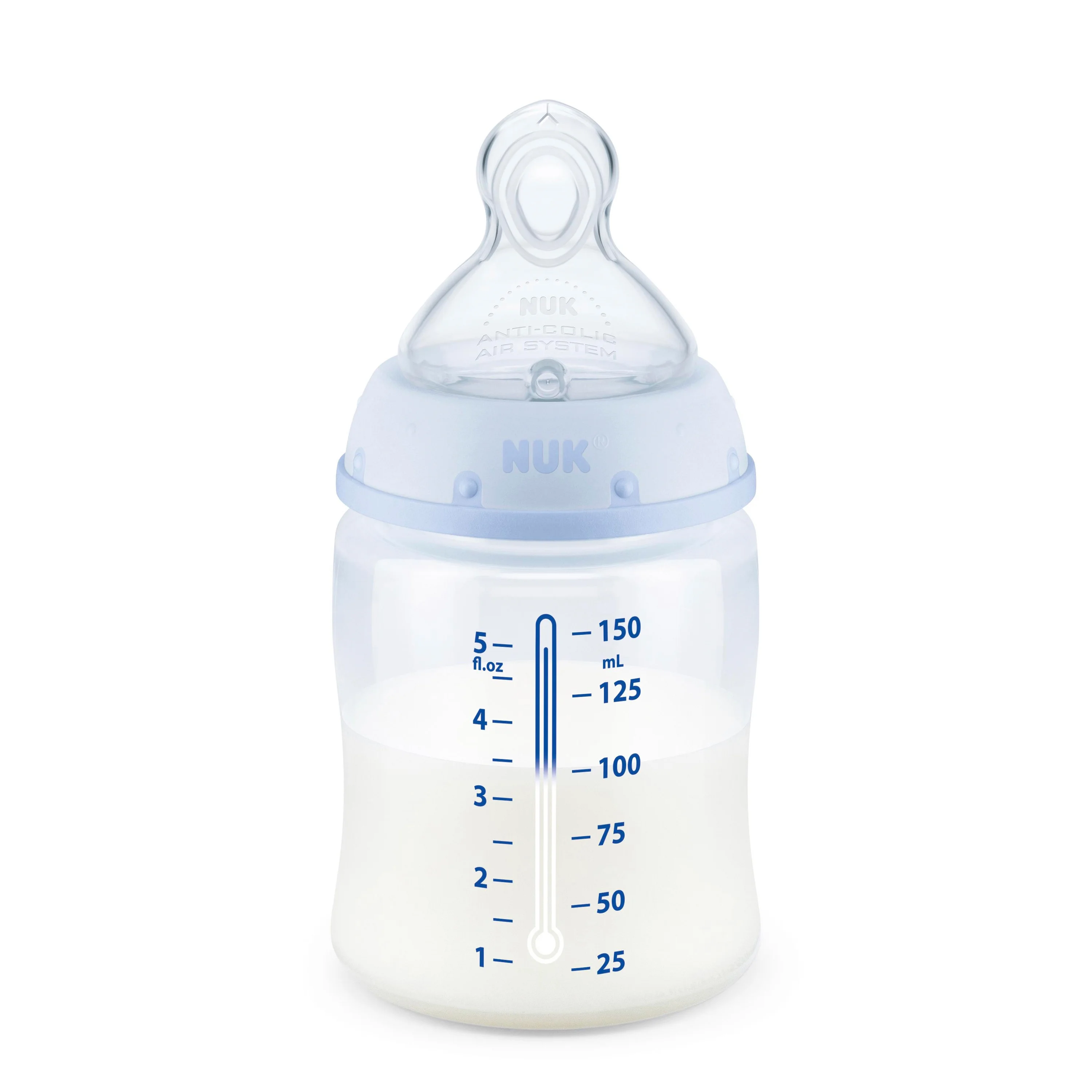 NUK Smooth Flow Anti-Colic Bottle, 5 oz, 3-Pack