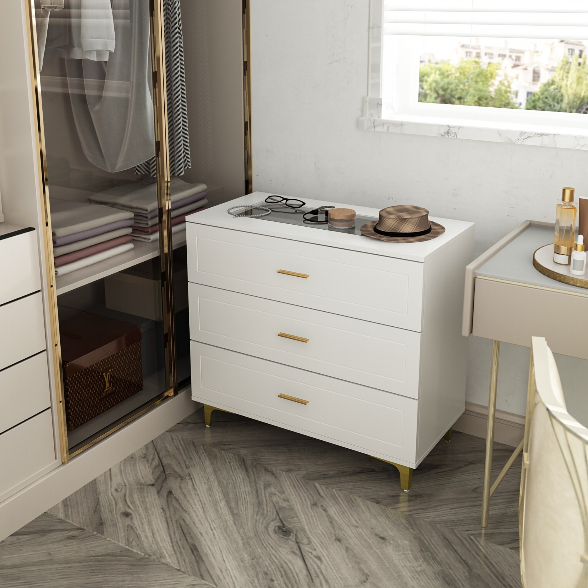 Timechee 3 Drawer 31.5