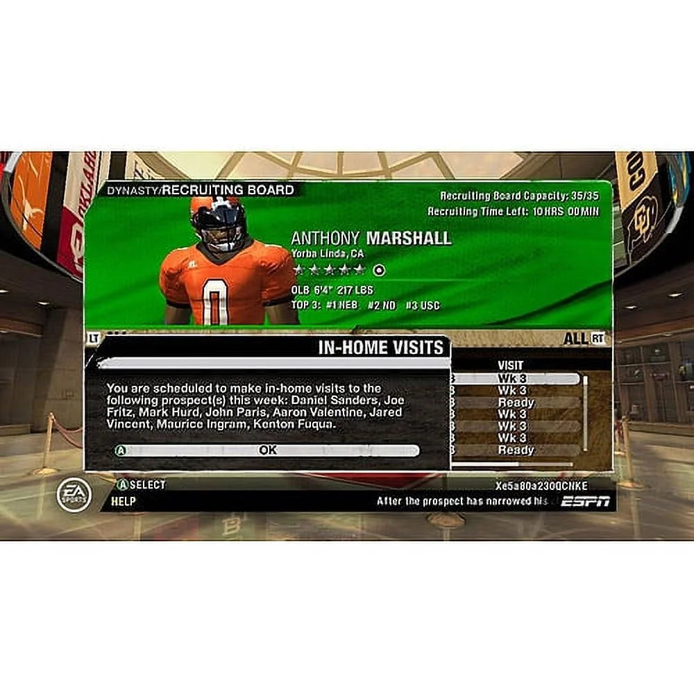 NCAA Football '08 - Xbox 360