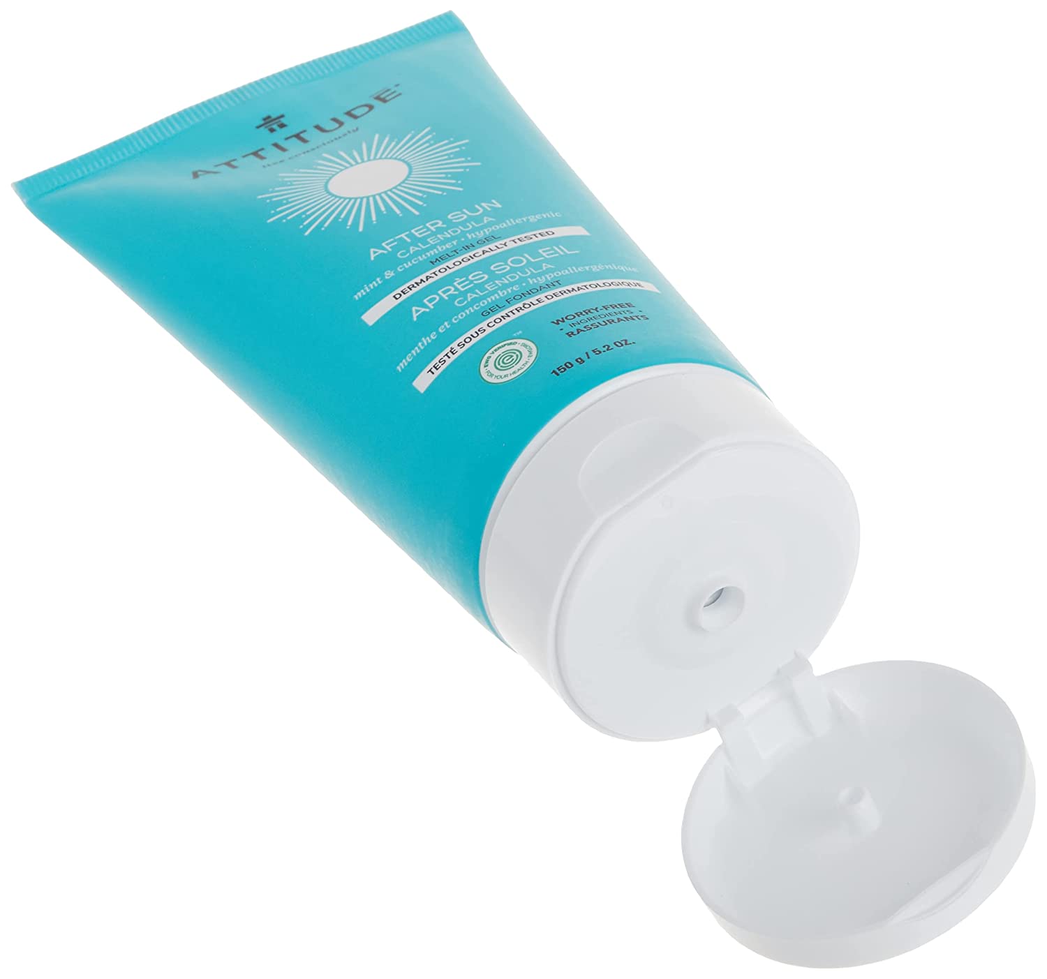 Attitude After Sun Melt-In Gel, Mint & Cucumber 5.2 fl. oz.