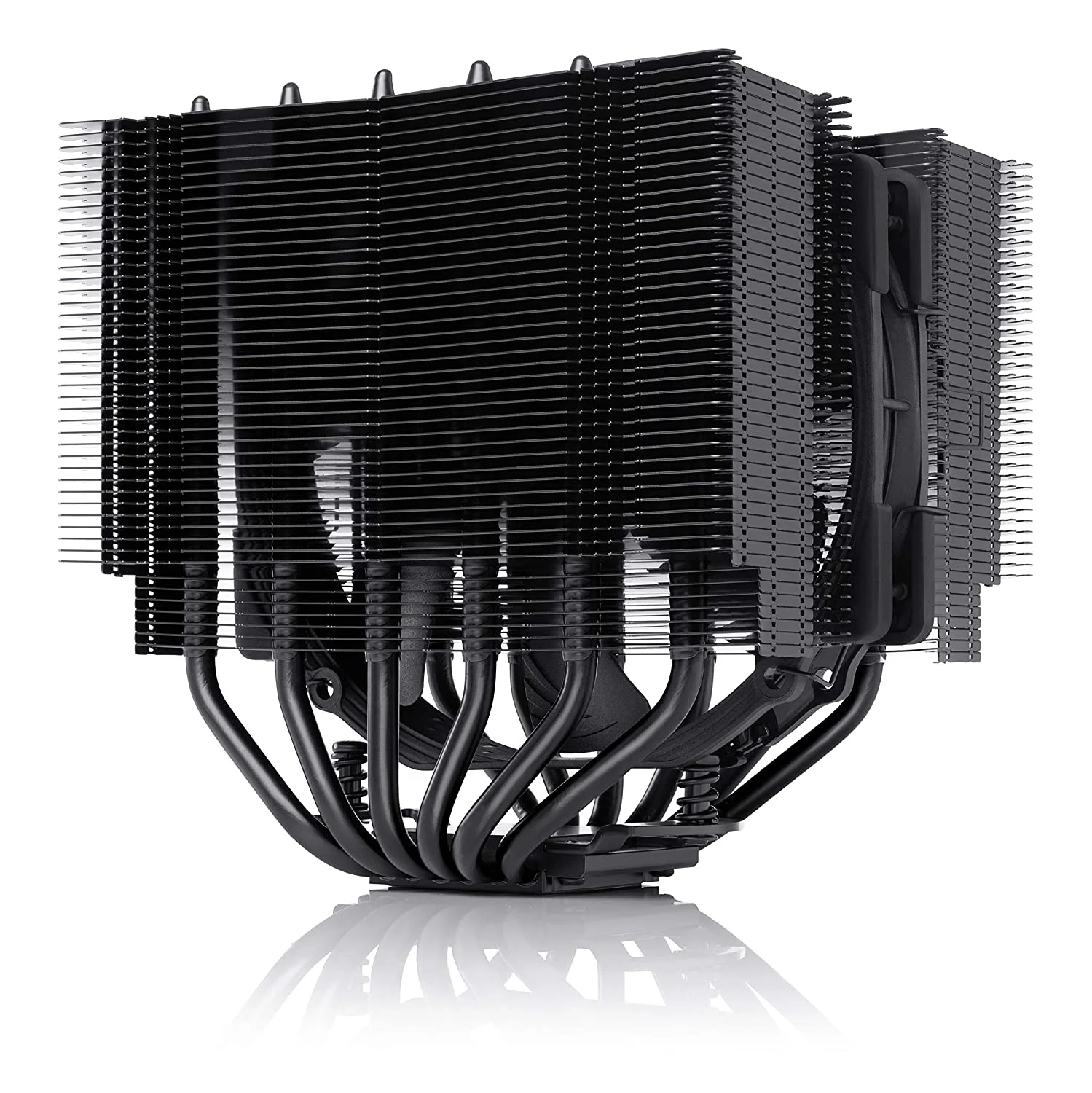 senbaida NH-D15S chromax.Black, Premium Dual-Tower CPU Cooler with NF-A15 PWM 140mm Fan (Black)