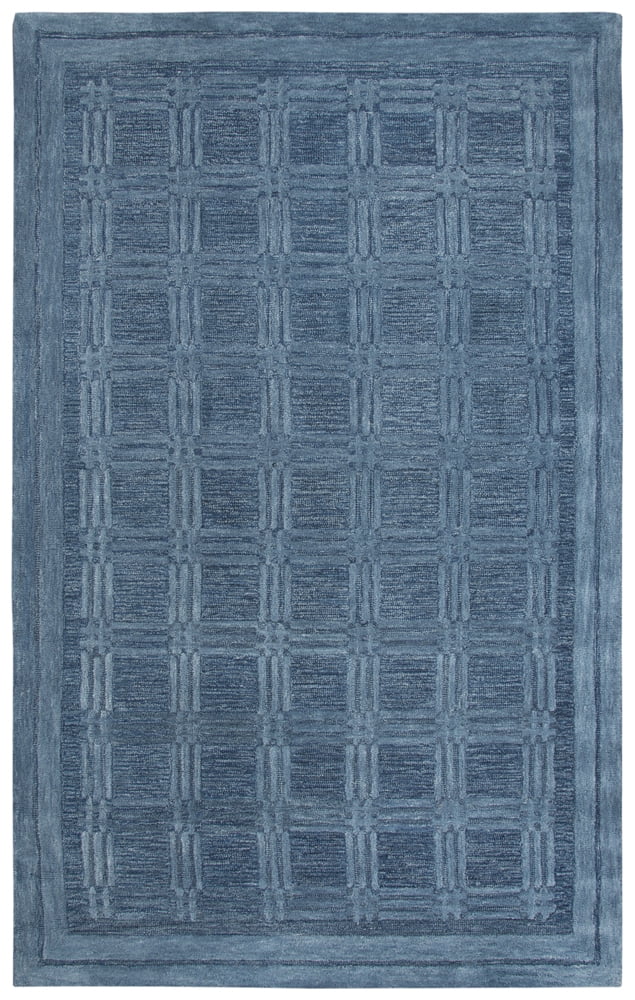Rizzy Rugs Fifth Avenue Area Rug FA140B Blue Cubes Blocks 18