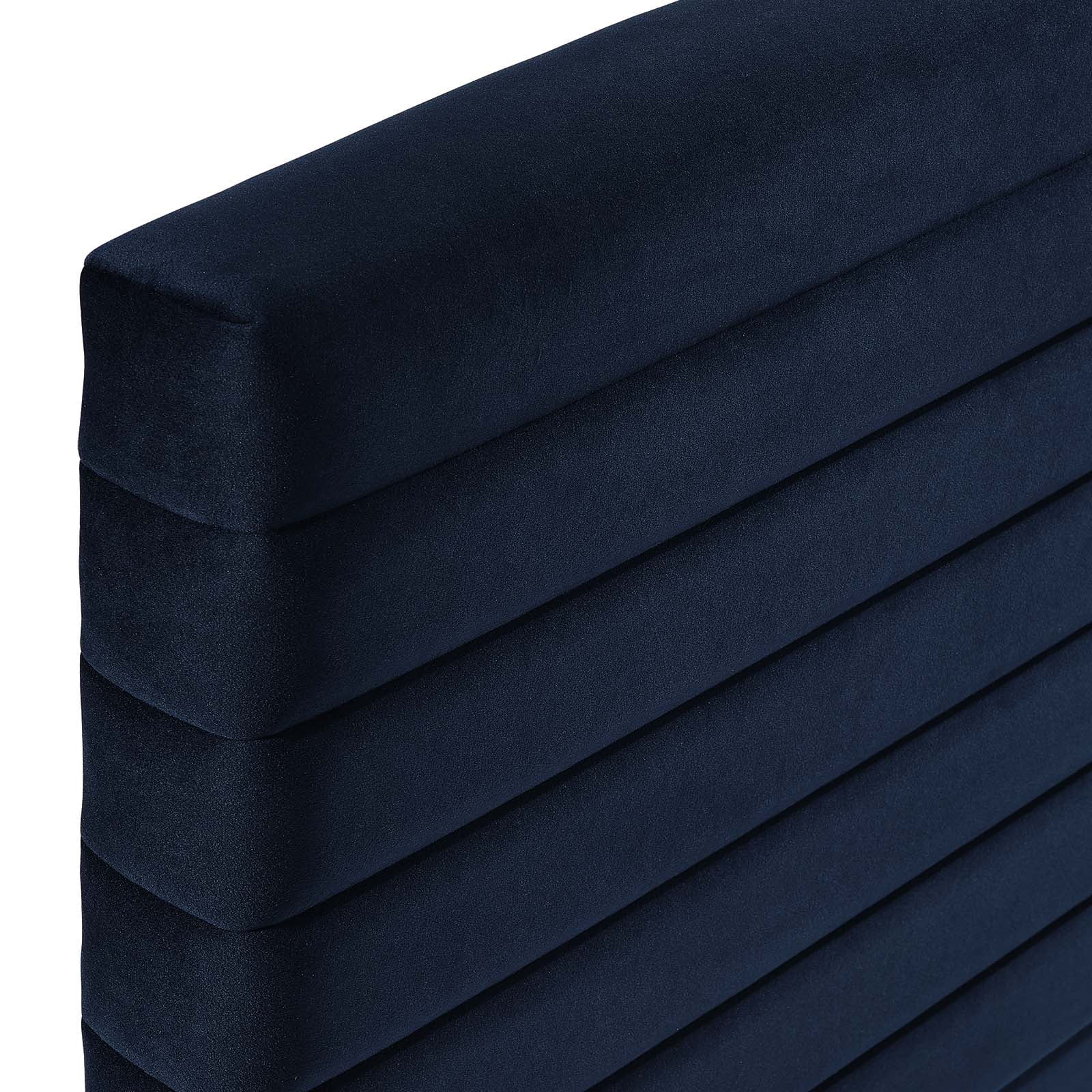 Modway Tranquil Full/Queen Headboard in Midnight Blue