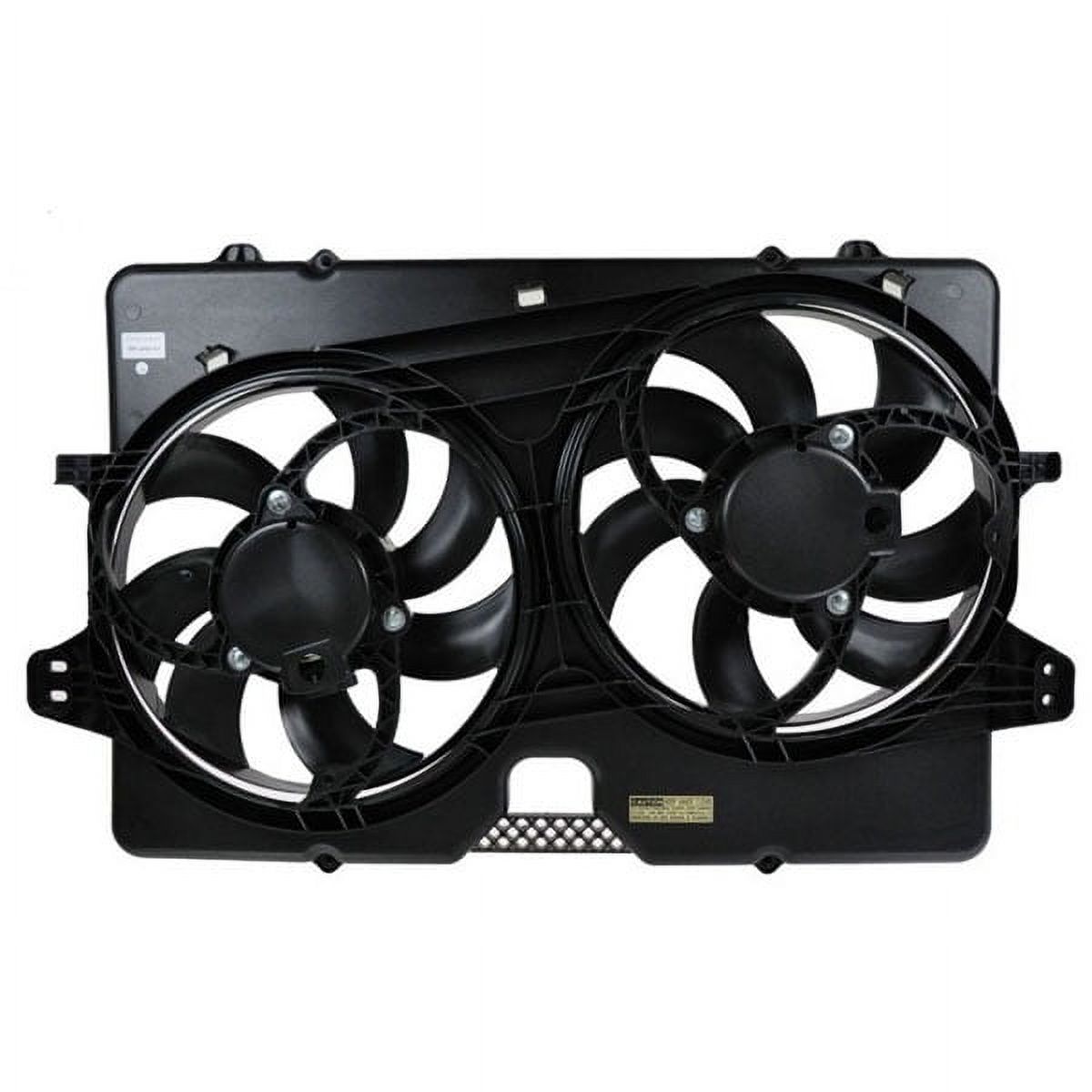 For 08-12 Escape & Mariner V6 Dual Radiator AC Condenser Cooling Fan Motor Assy