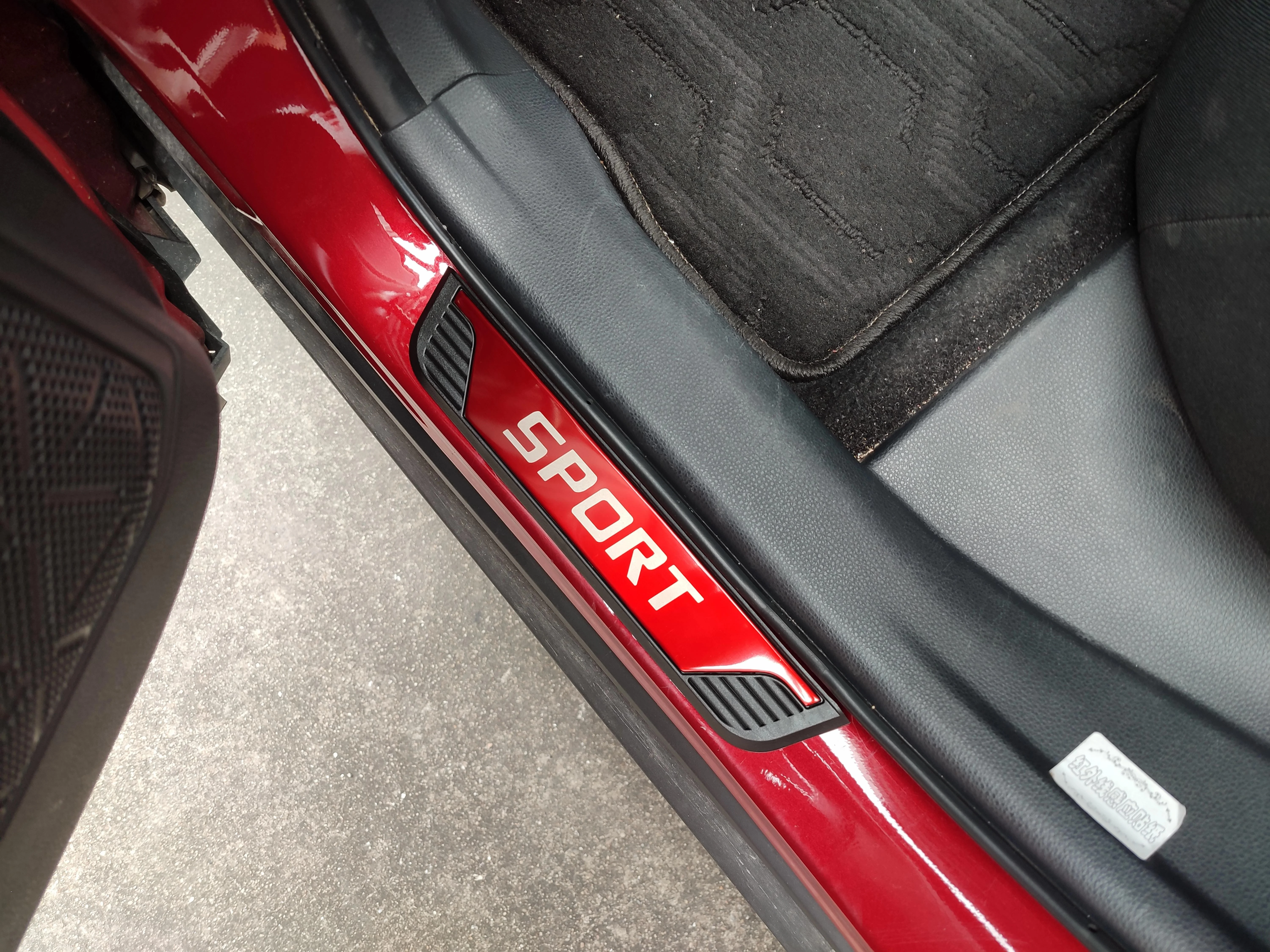 Car Accessories For Peugeot 108 308 508 2008 3008 5008 plastic Car Door Sill Scuff Plate Protector Guard 4pcs Auto Parts