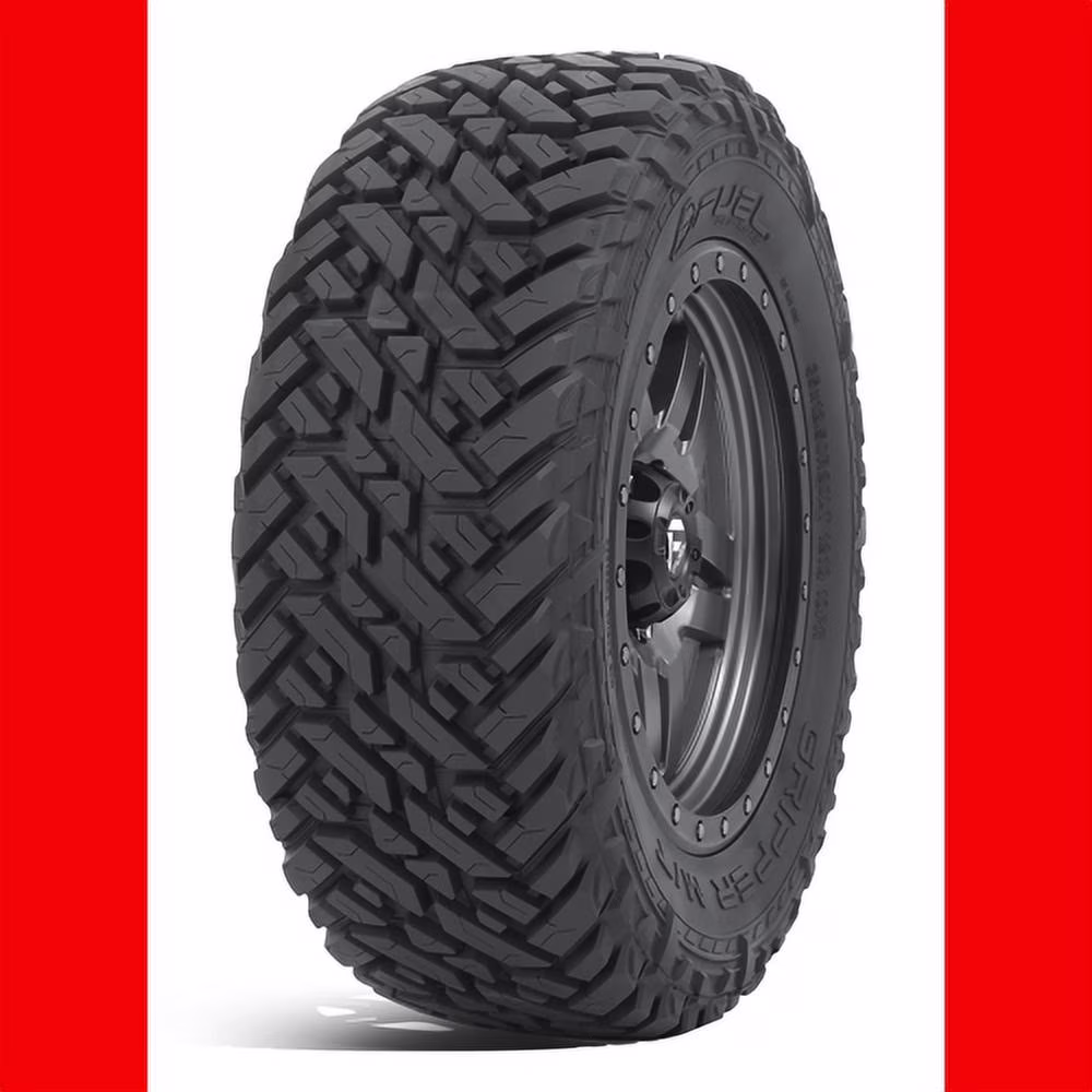 4 New Fuel Gripper M/T  Mud-Terrain Tires - 33X12.50R18 118Q LRE 10PLY Rated