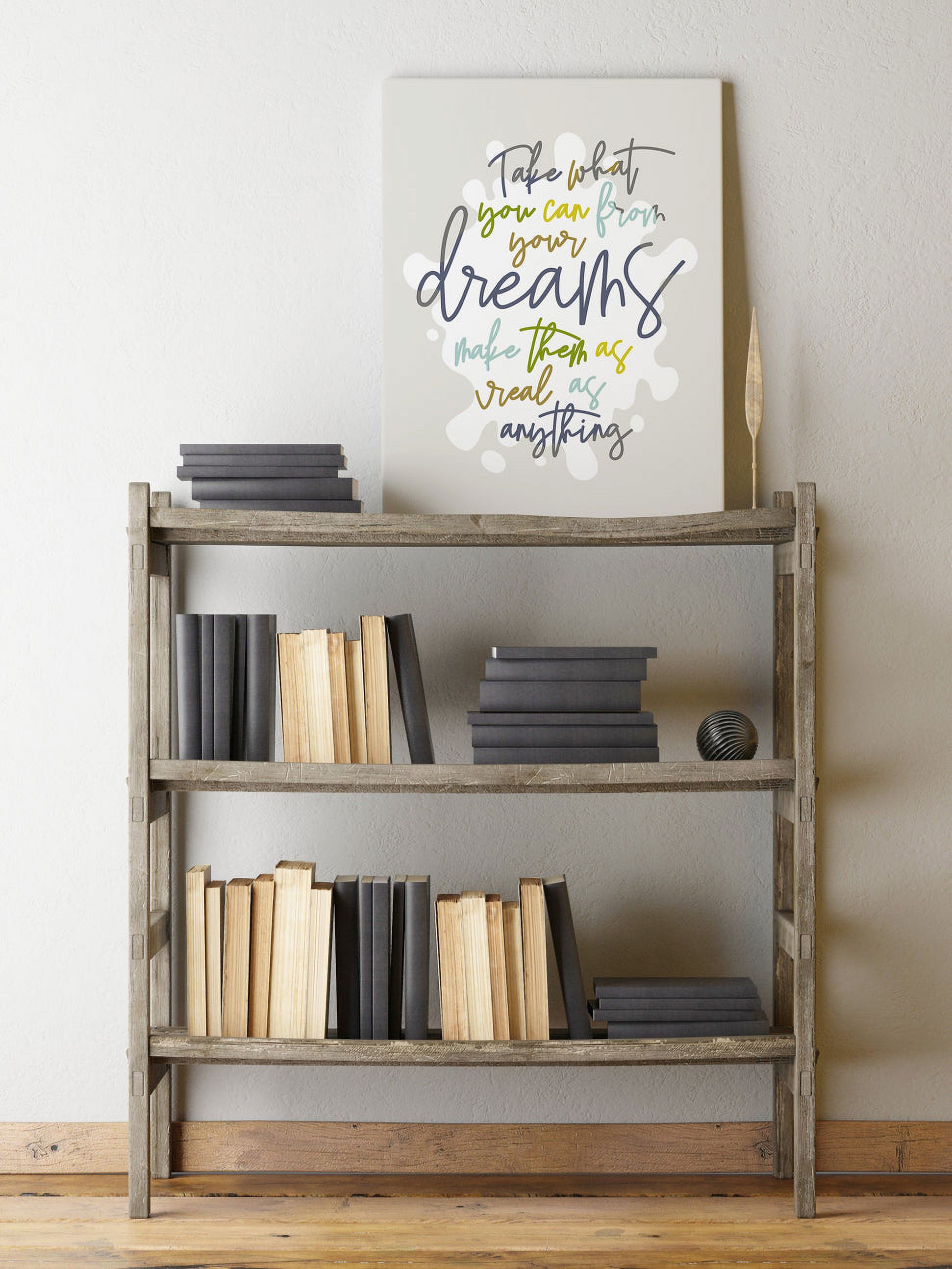 Modern canvas wrap inspired by Grey Street by Dave Matthews Band, inspirational song lyric wall art print, 12x16”