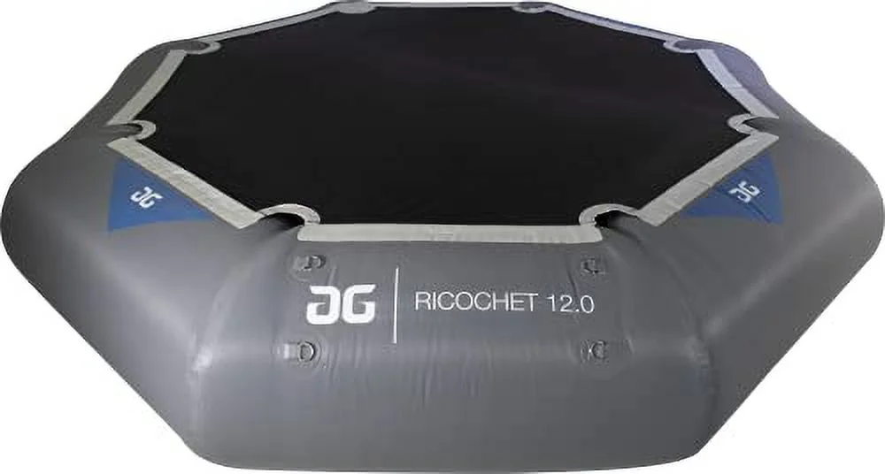 AQUAGLIDE Ricochet Bouncer 12.0 Aquapark Inflatable Trampoline, 12', Multicolor