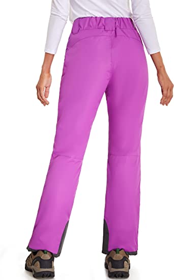 Womens Snow Ski Pants Snowboard Insulated Waterproof Windproof Ripstop Winter Pants