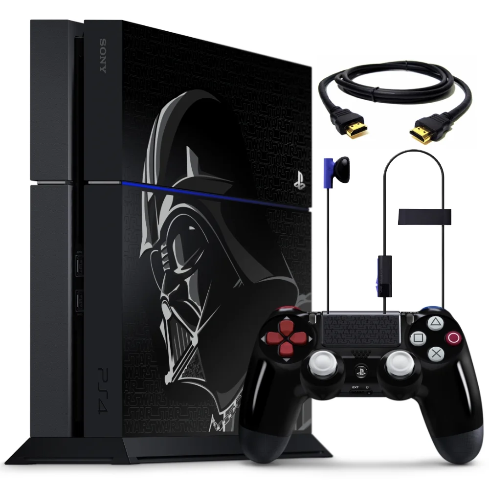 Pre-Owned Sony PS4 500GB Limited Ed Star Wars Battlefront Console & Control - No Game - (Refurbished: Good)