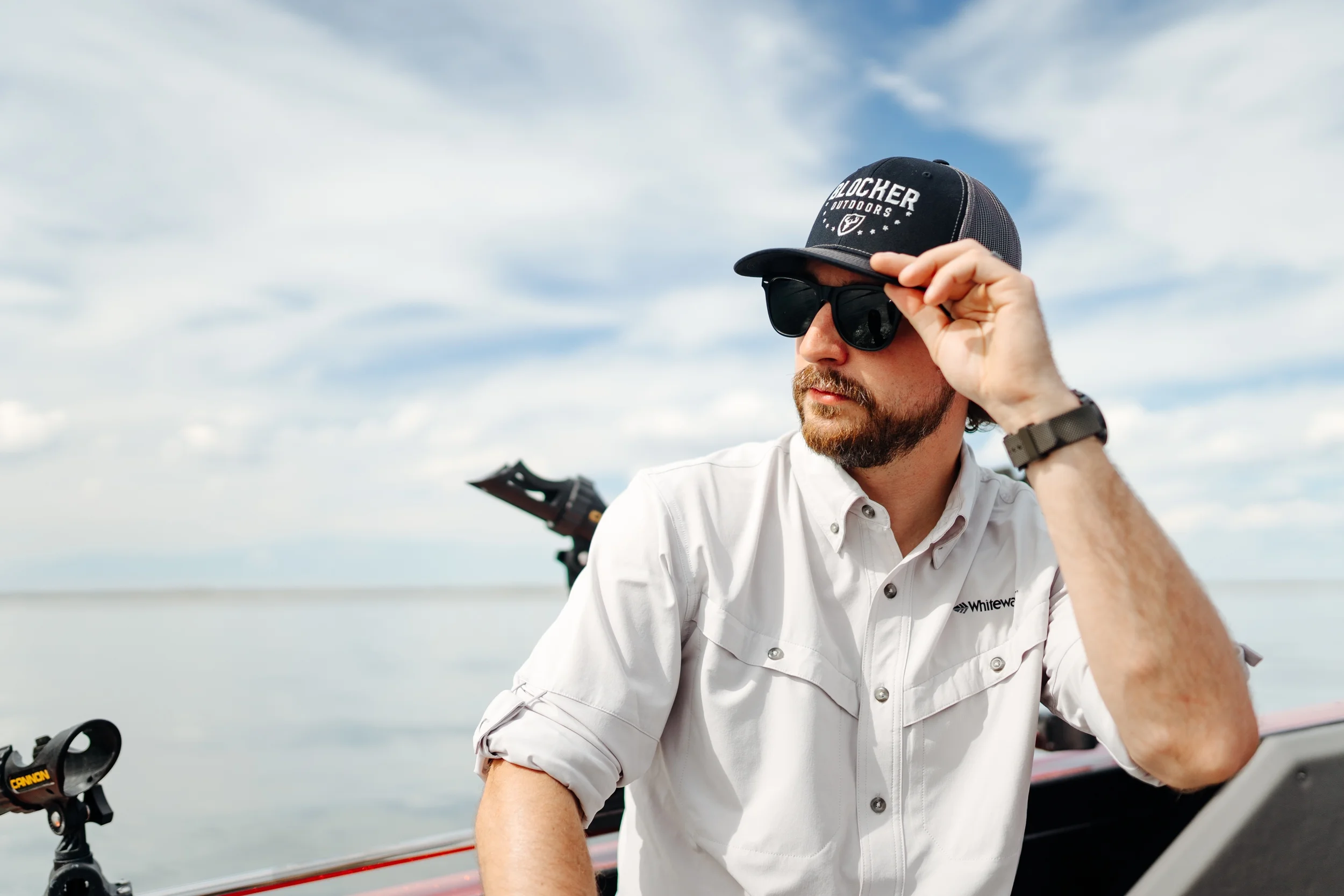 Whitewater Lightweight Moisture Wicking Long Sleeve Fishing Shirt with UPF 50 (Glacier Grey, XX-Large)