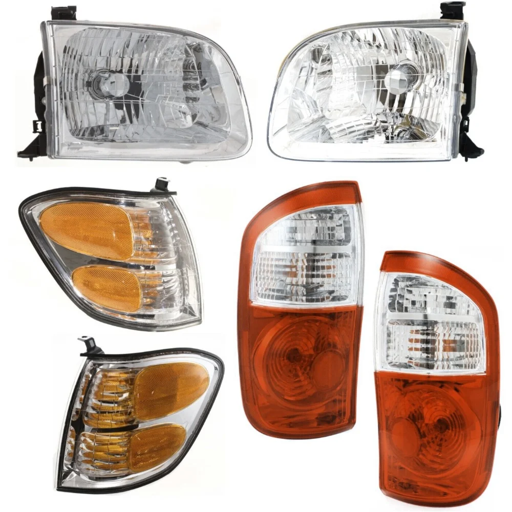 Tail Light Kit For Toyota 2004 Tundra Driver and Passenger Side 4 Speed Auto
