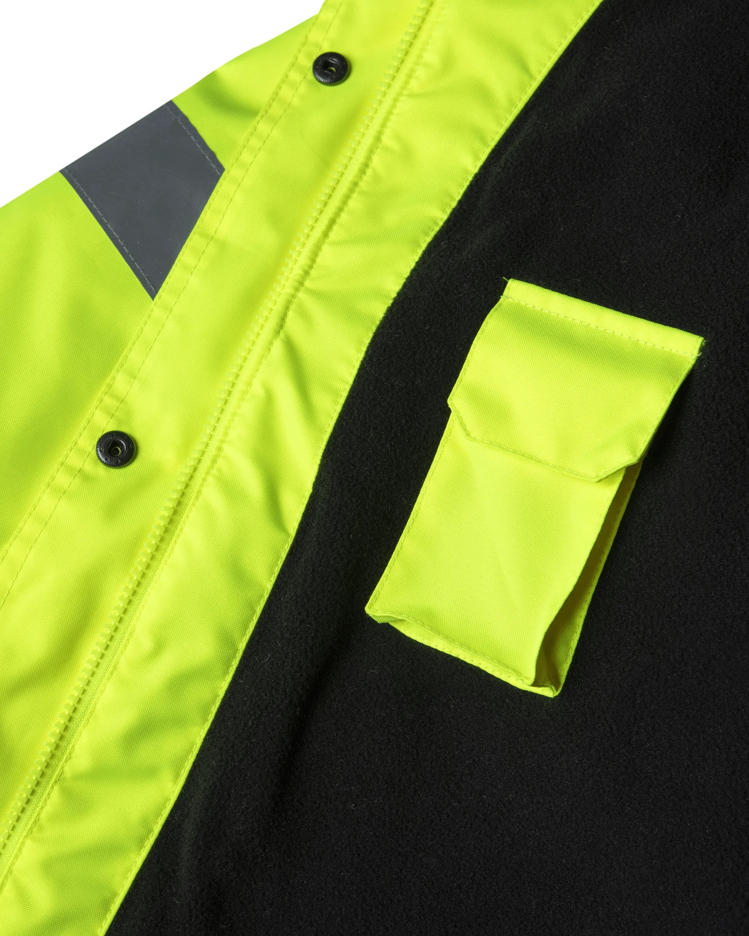 UHV664SM High Visibility Green Waterproof Class 2 Jacket - Small