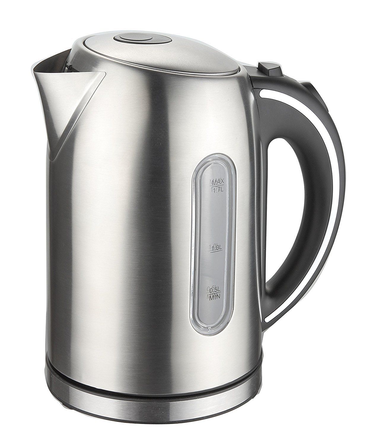 Culinary Edge 1.7 Liter Electric Stainless Steel Tea Water Fast Cordless Kettle