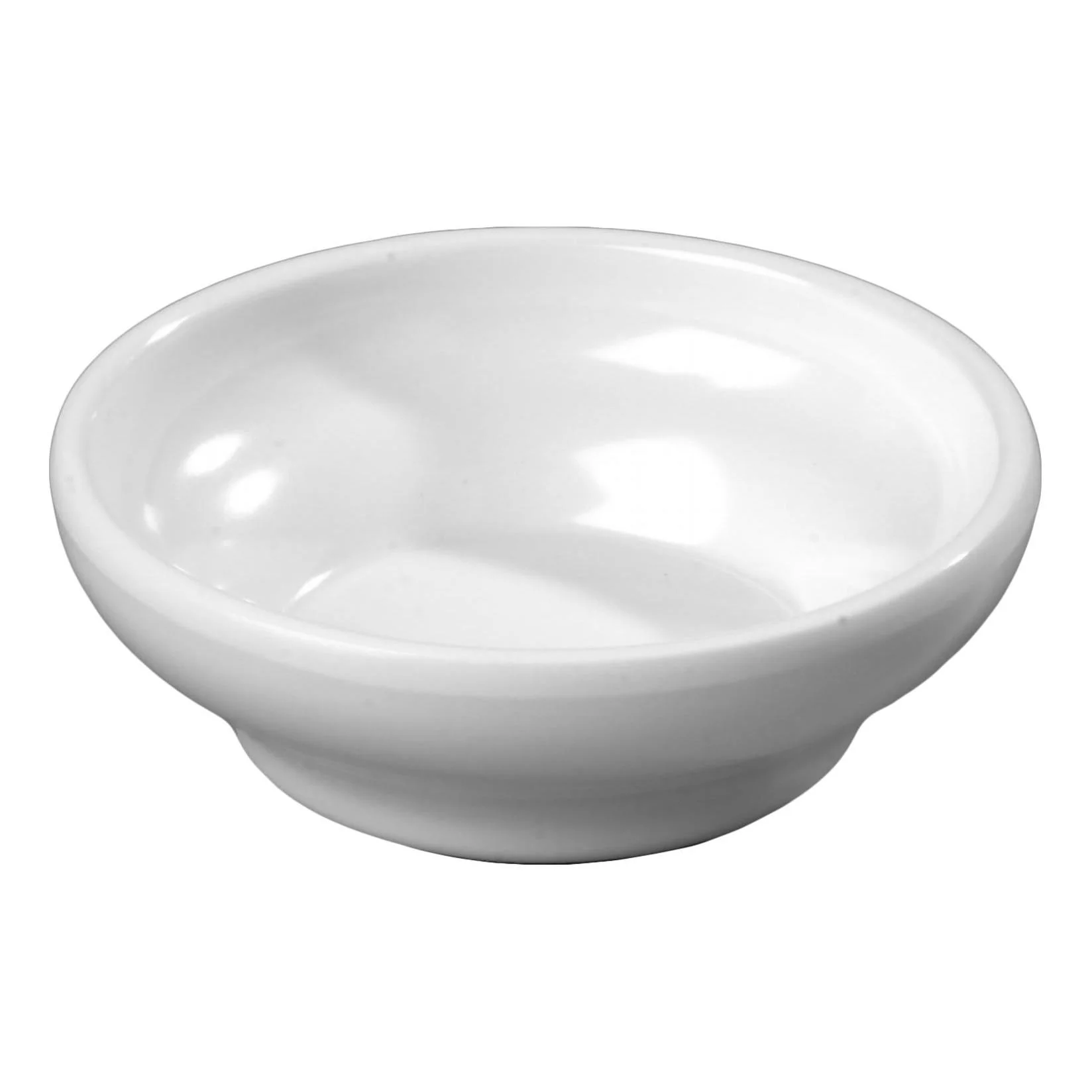 5 oz. Bone White Melamine Salsa Dish, Dozen
