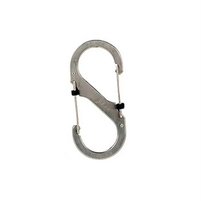 SlideLock Steel S-Biner No.4 Stainless